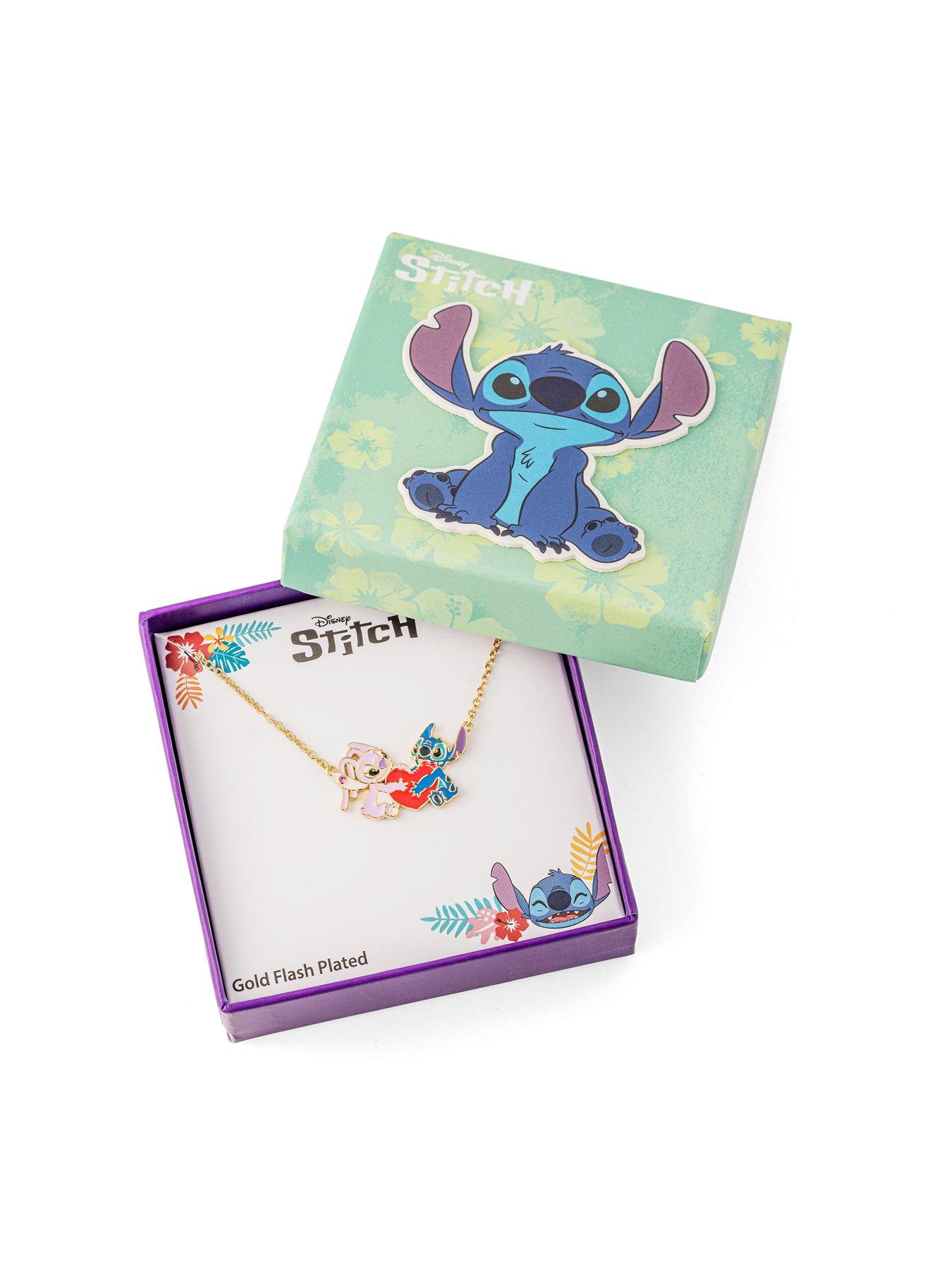 Plated Necklace Flowery Necklaces In Lilo Stitch Disney Stitch And
