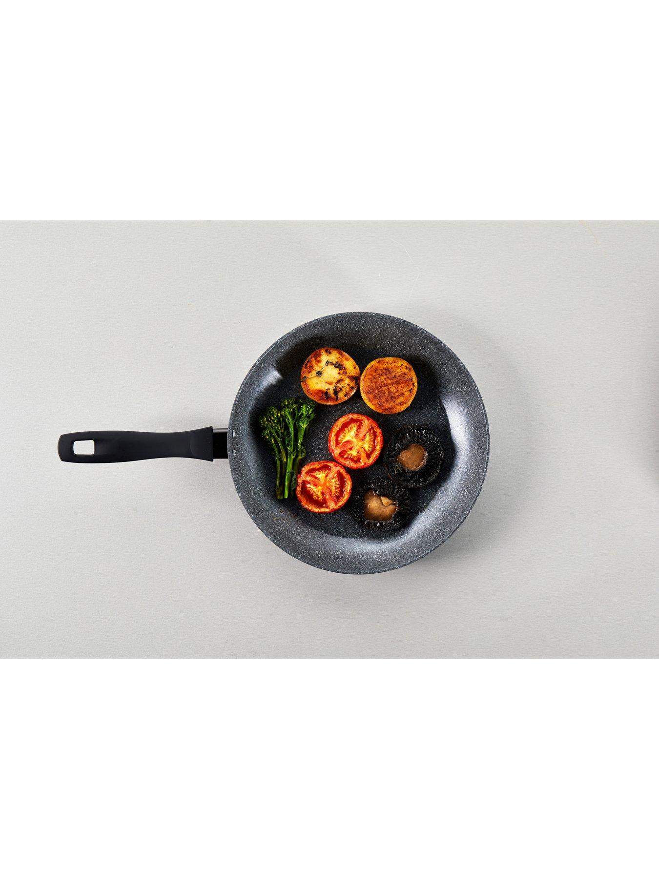Image 6 of 7 of Russell Hobbs Metallic Marble 5 Piece Pan Set