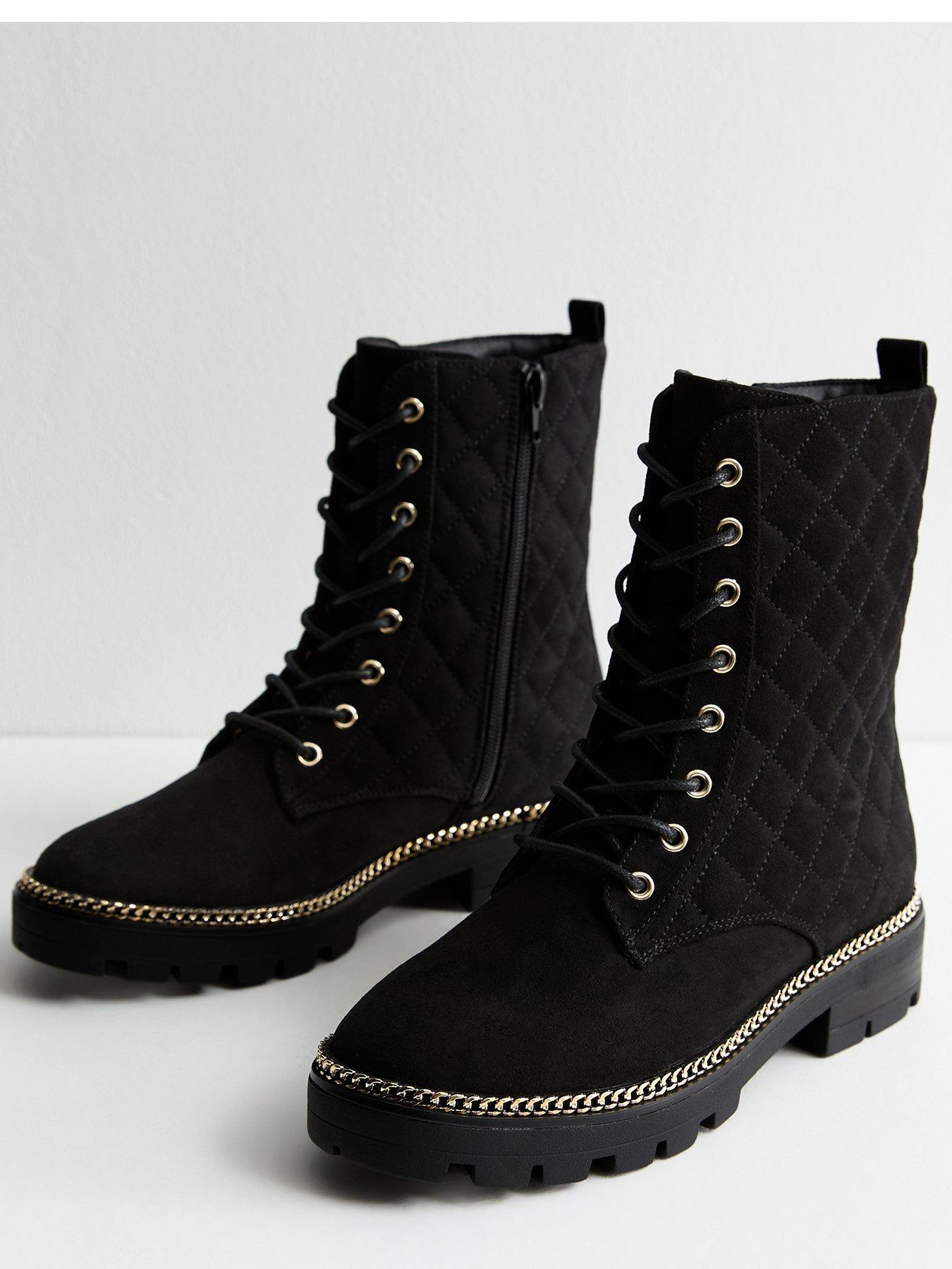 Very black ankle boots sales