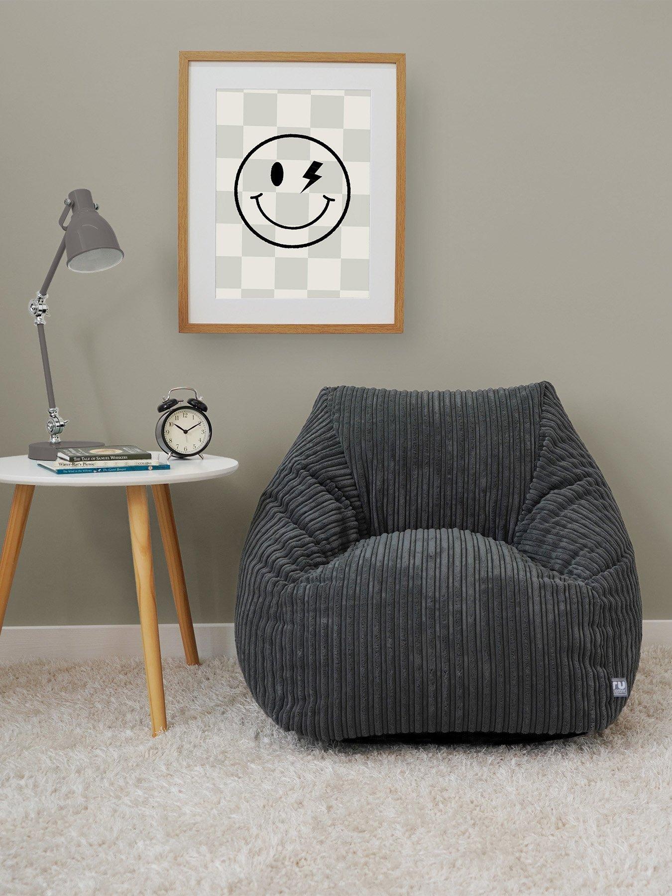Image 3 of 4 of rucomfy Jumbo Cord Big Kids Snuggle Chair Beanbag