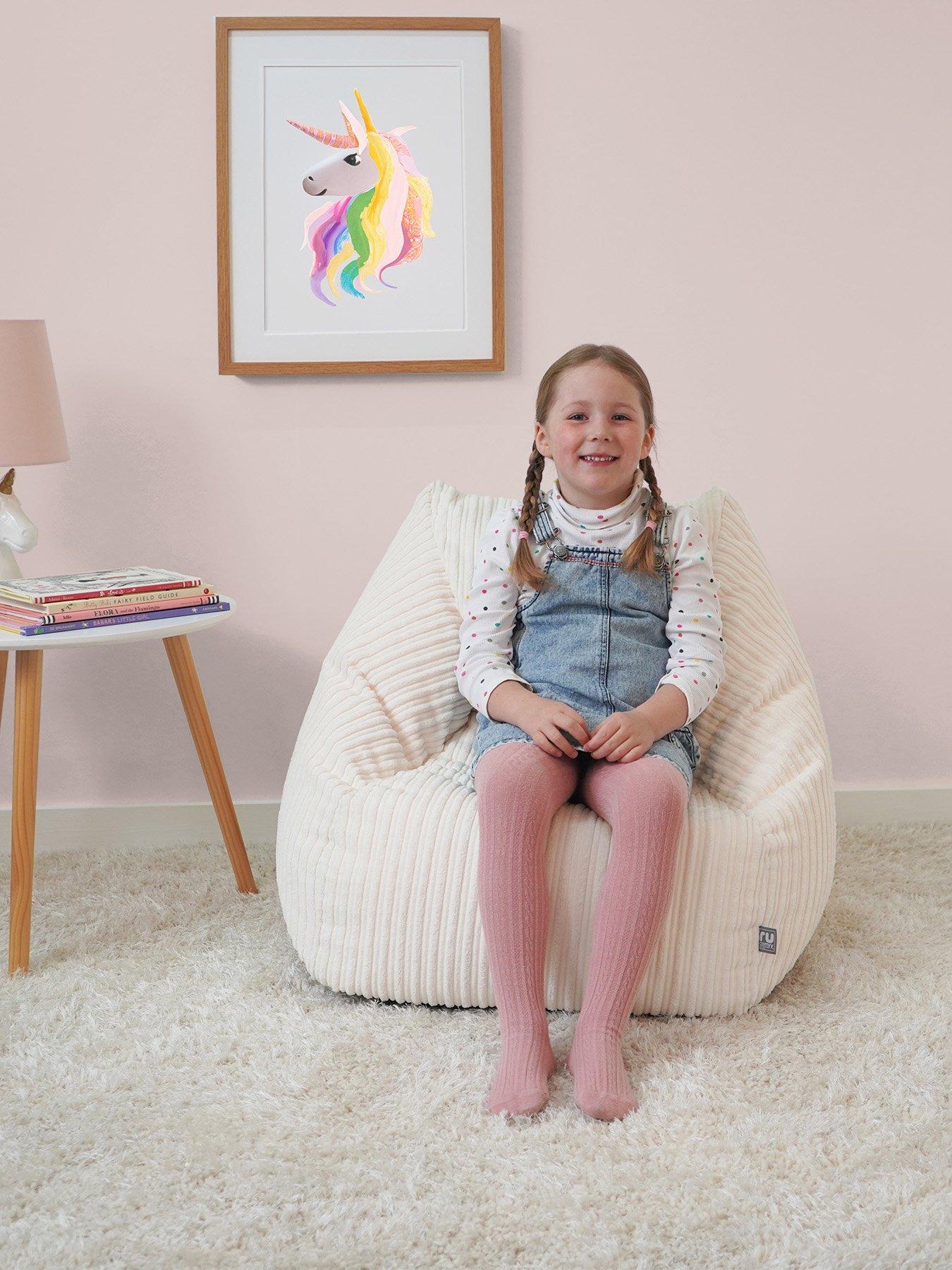 rucomfy Jumbo Cord Big Kids Snuggle Chair Beanbag