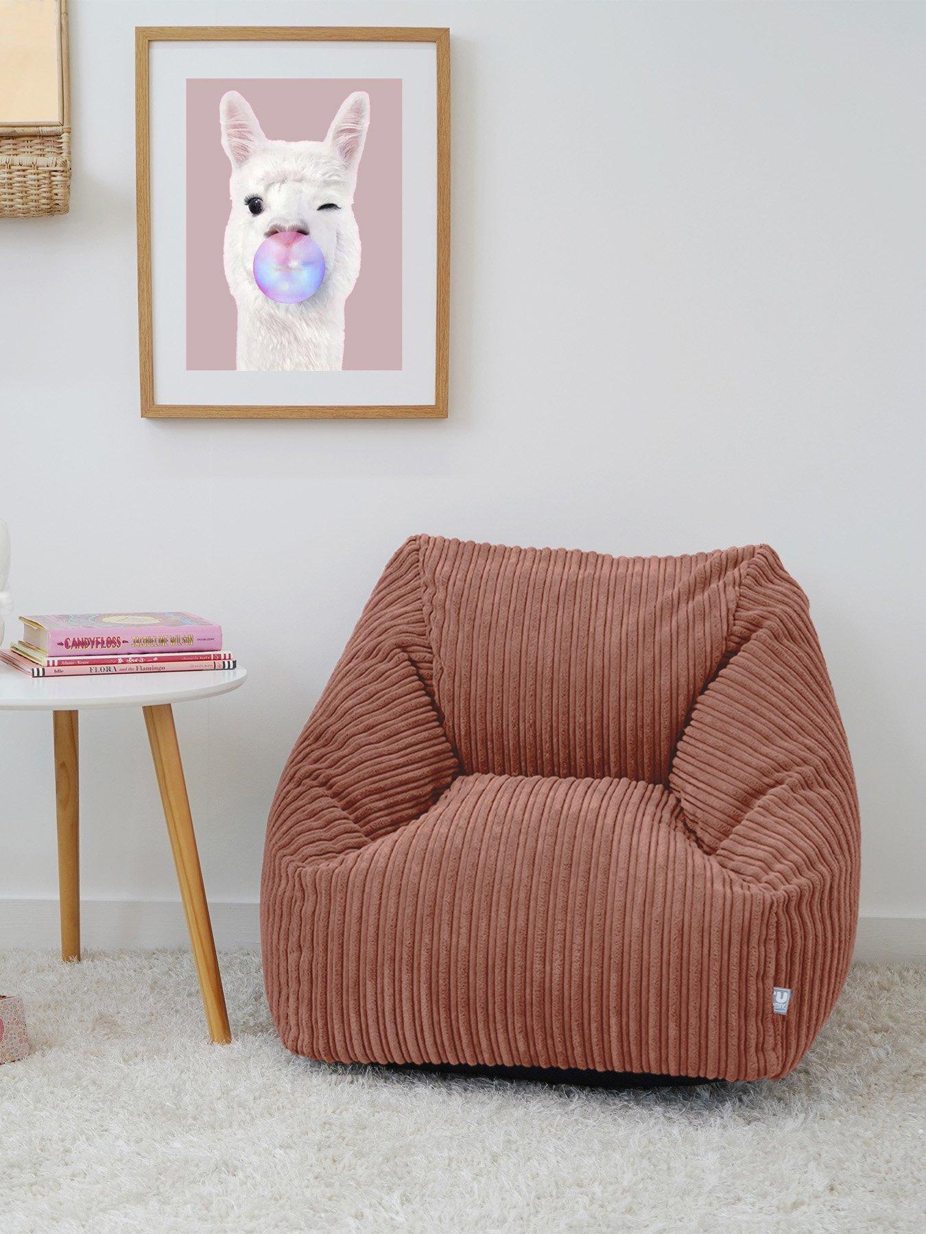 rucomfy Jumbo Cord Big Kids Snuggle Chair Beanbag