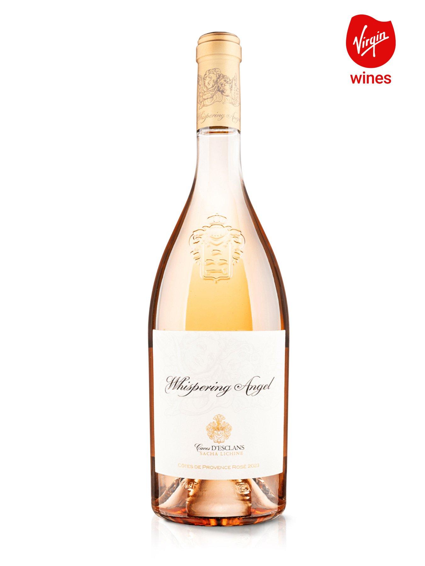 Image 2 of 6 of Virgin Wines Whispering Angel Rose in Gift Box