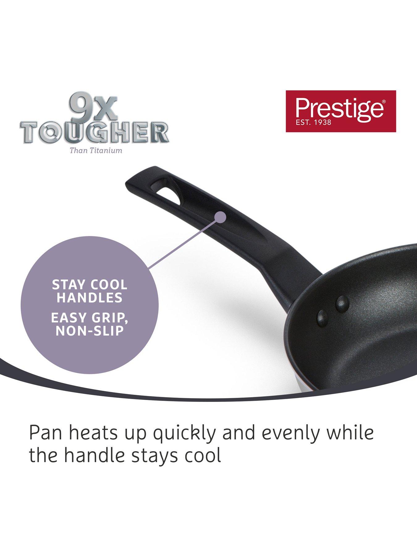 Image 4 of 5 of Prestige 9x Tougher 4-Piece Pan Set with FREE Milkpan