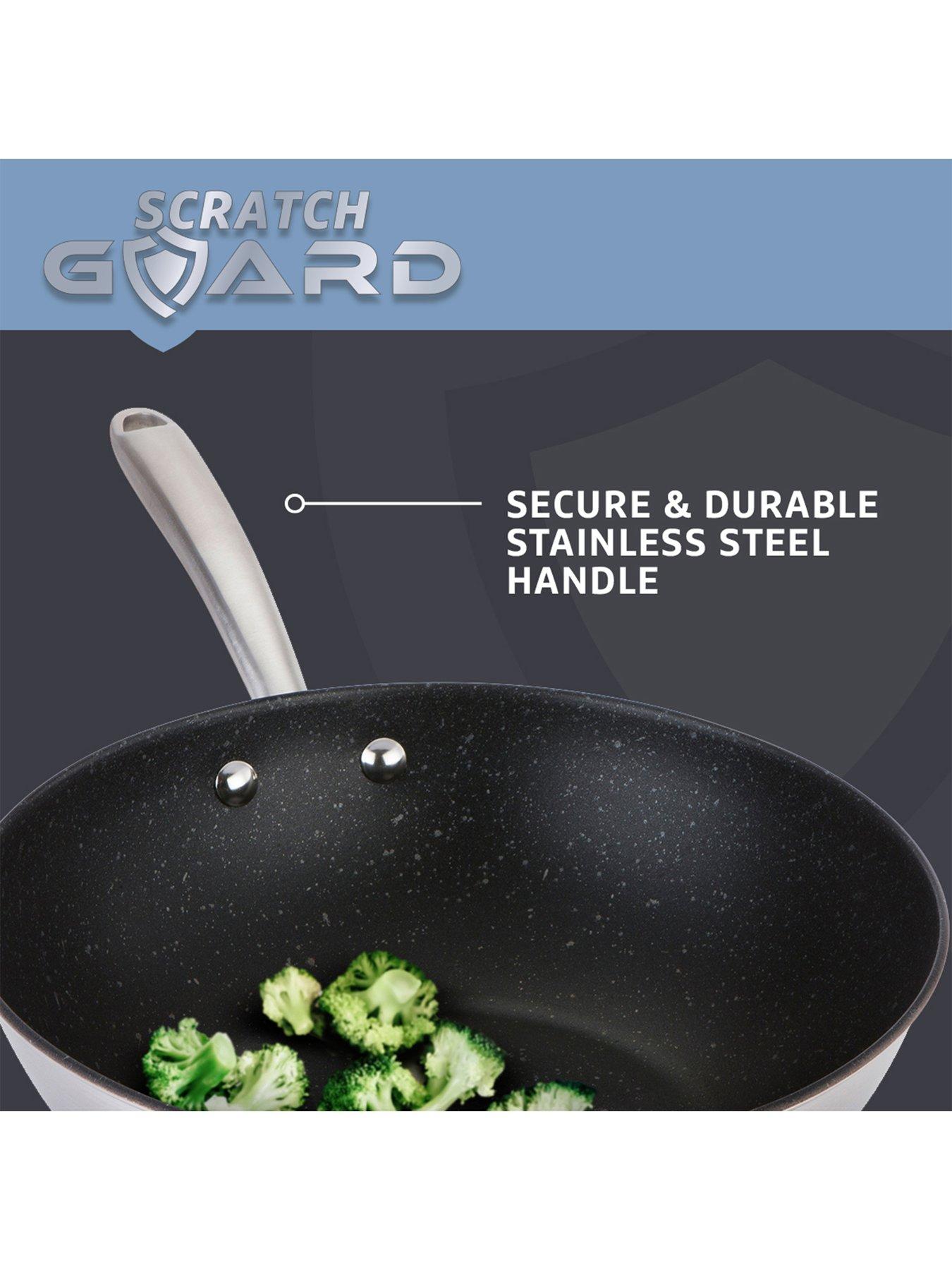 Image 5 of 6 of Prestige Scratch Guard 5-Piece Stainless Steel Pan Set