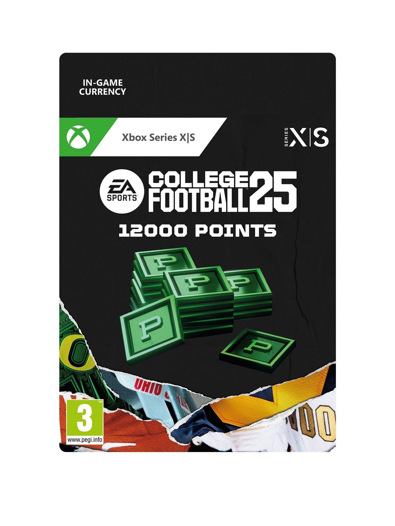 Xbox Series X College Football 25: 12000 Points (Digital Download)