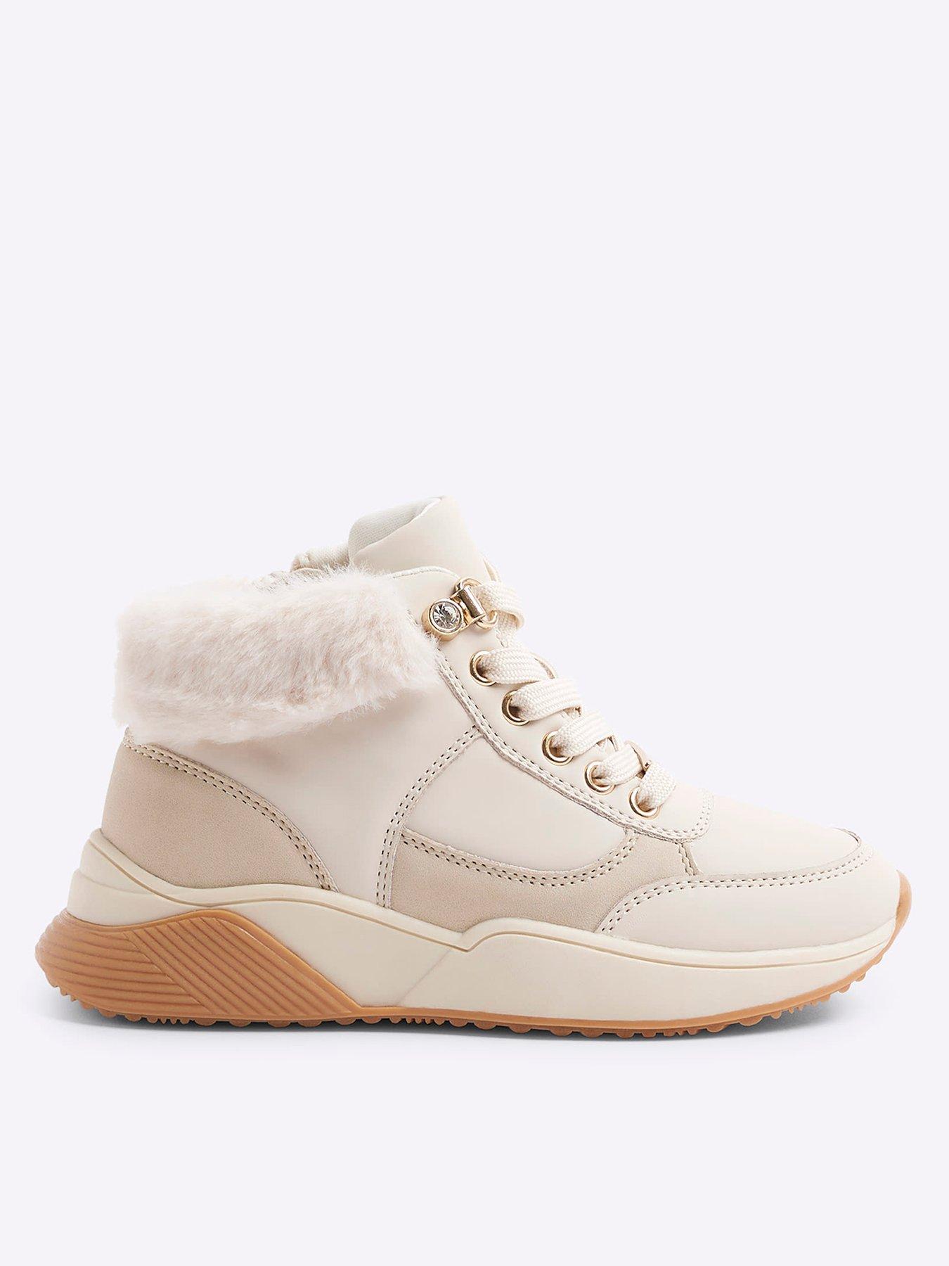 Cream Girl Shoes boots Child baby Very
