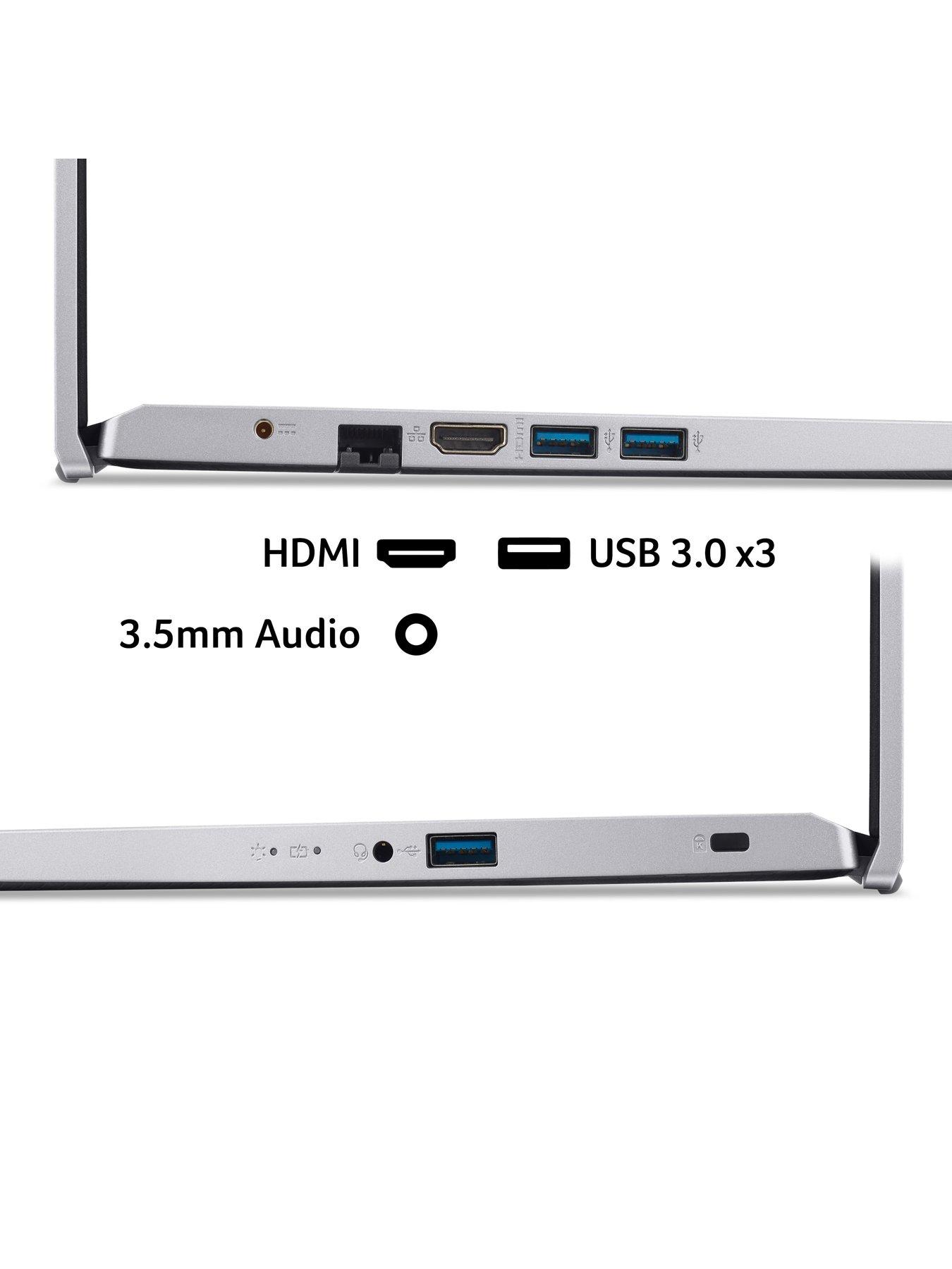 Image 6 of 8 of Acer Aspire 3 Laptop - 15.6in FHD,&nbsp;Intel Core i5, 8GB RAM, 1TB SSD - Silver