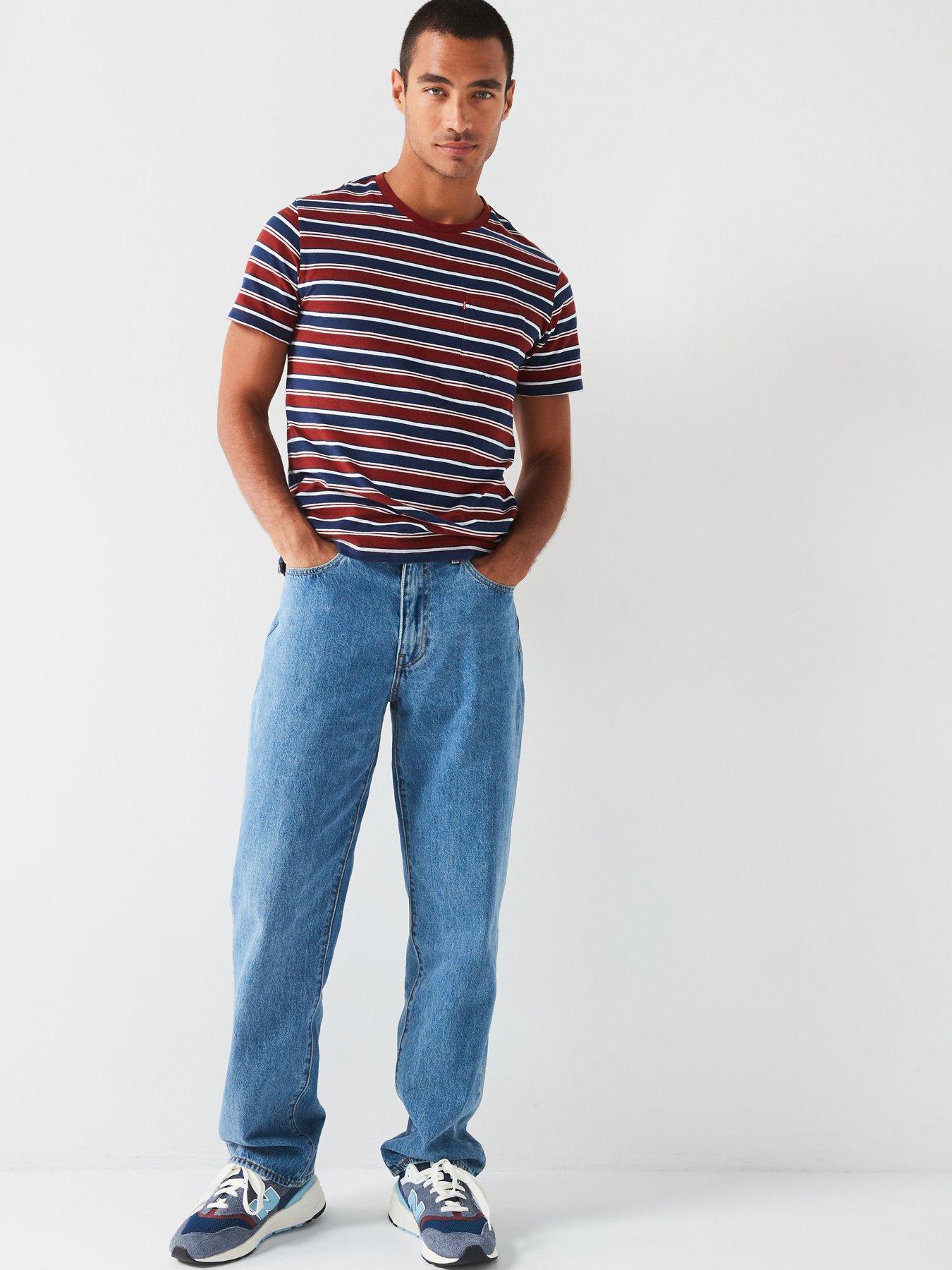 undefined 568 Loose Straight Fit Jeans - Blue