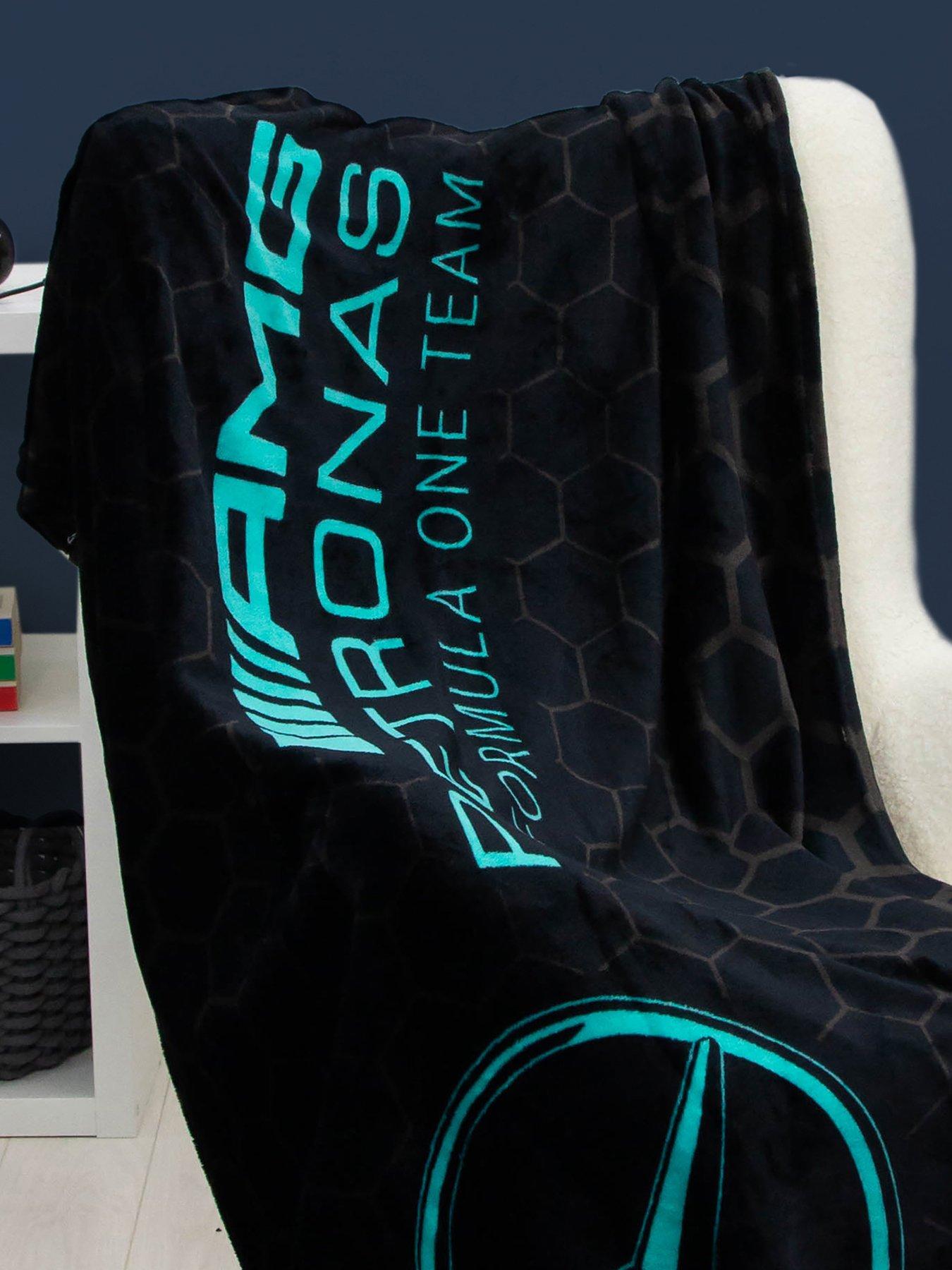 image of f1-mercedes-fleece-blanket-multi