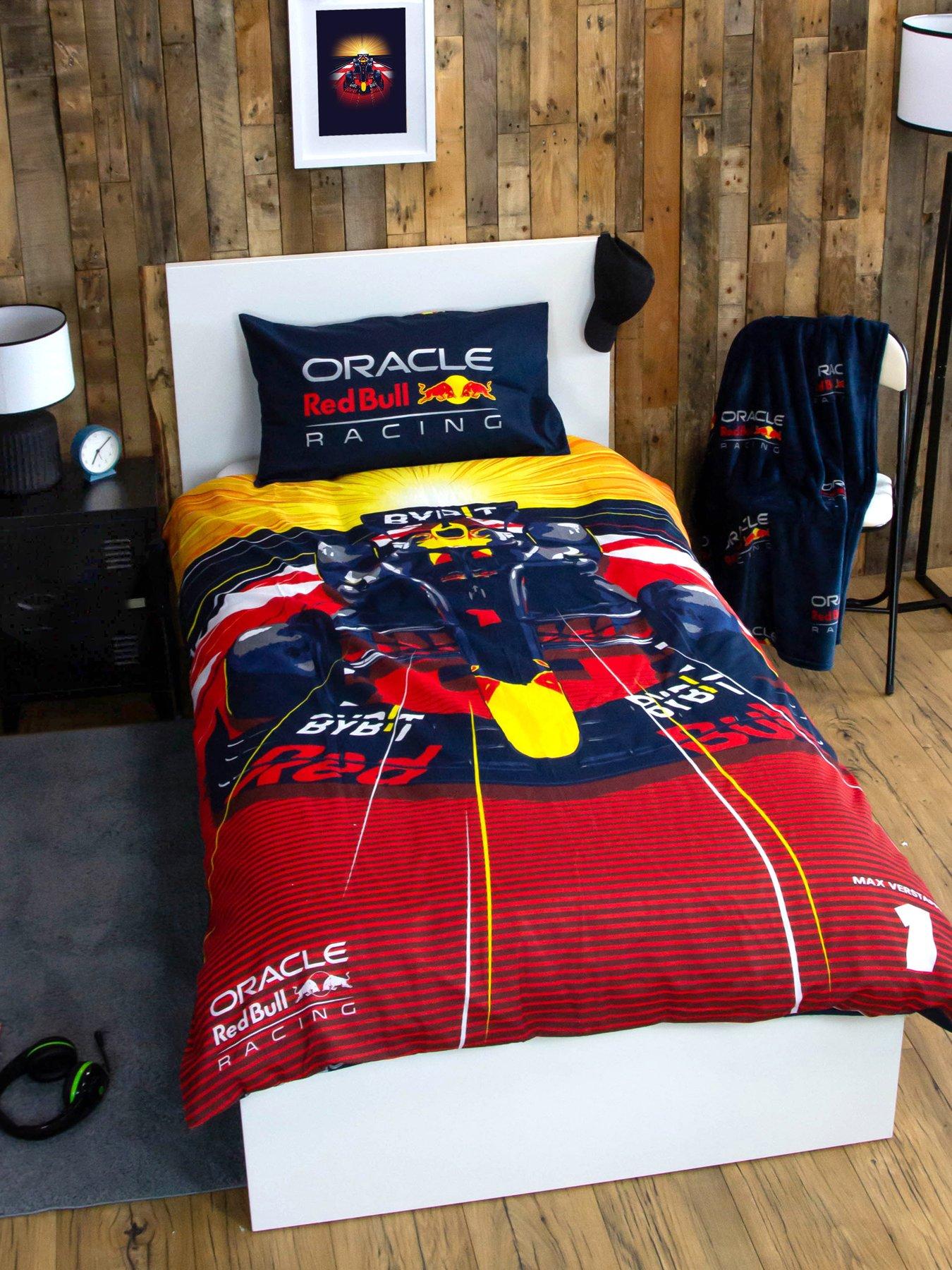 Image 3 of 7 of F1 Red Bull Single Panel Duvet