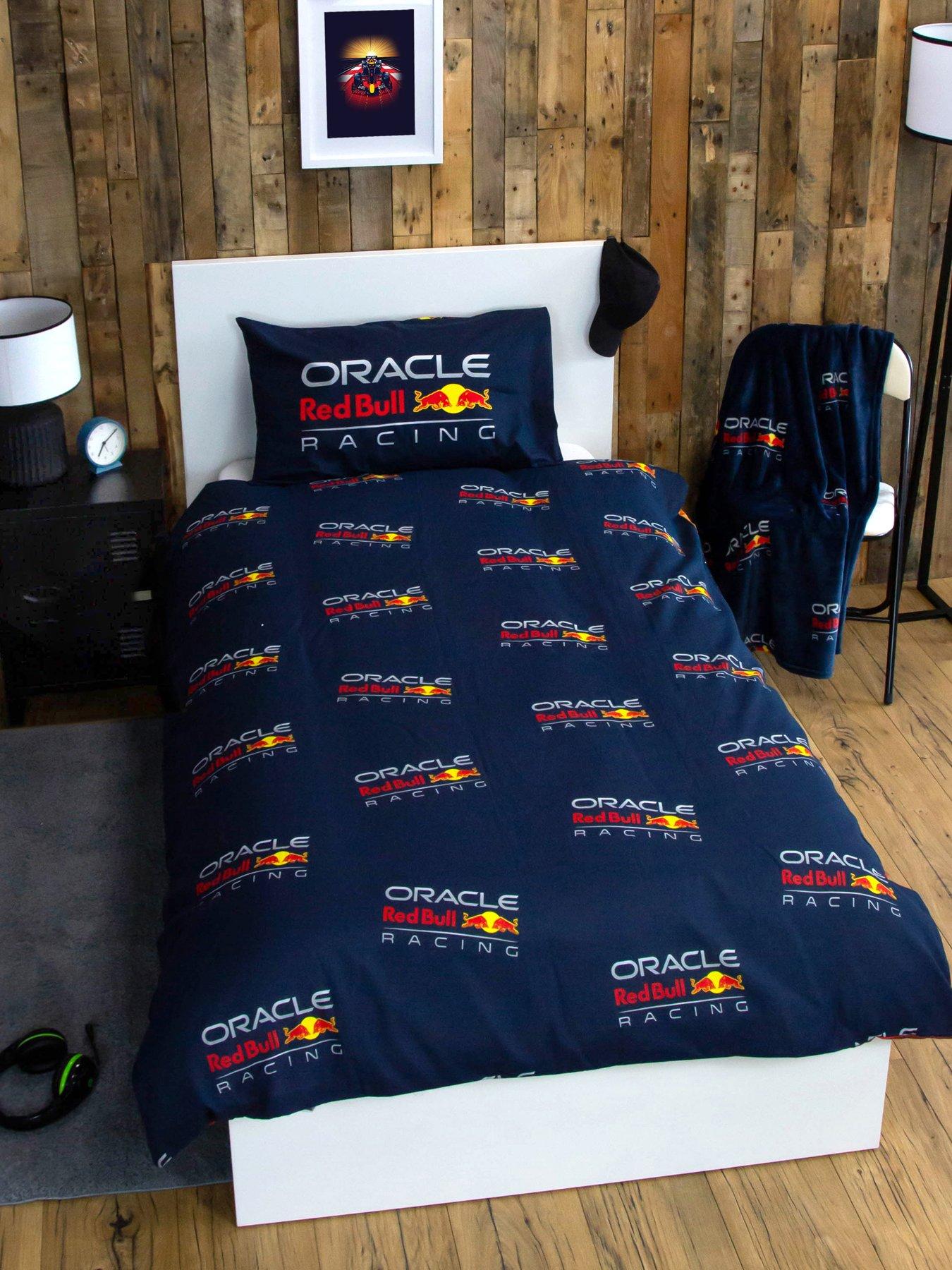 Image 4 of 7 of F1 Red Bull Single Panel Duvet