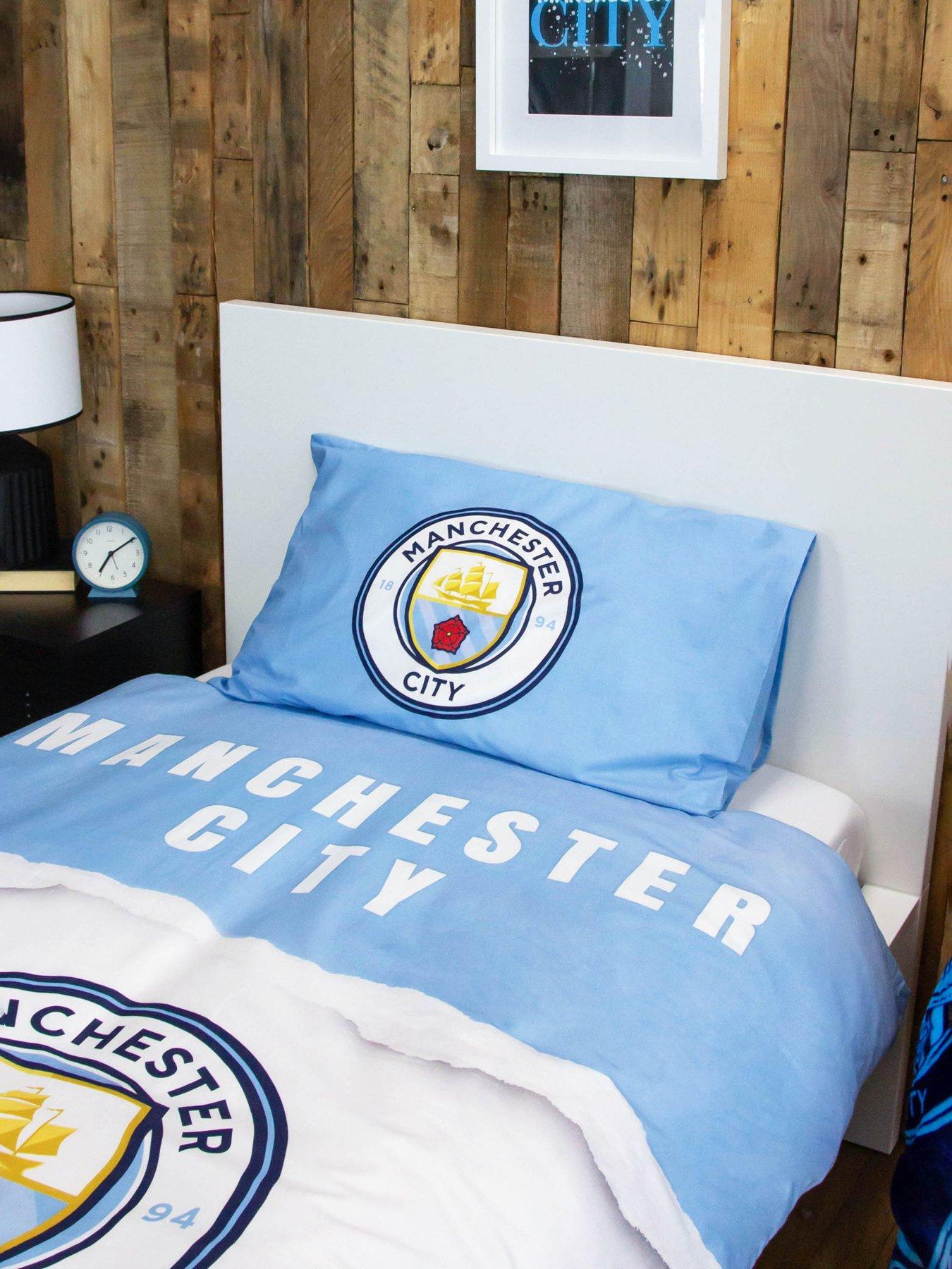 Image 5 of 7 of Manchester City Man City Stadium Digi Print Panel Single Duvet