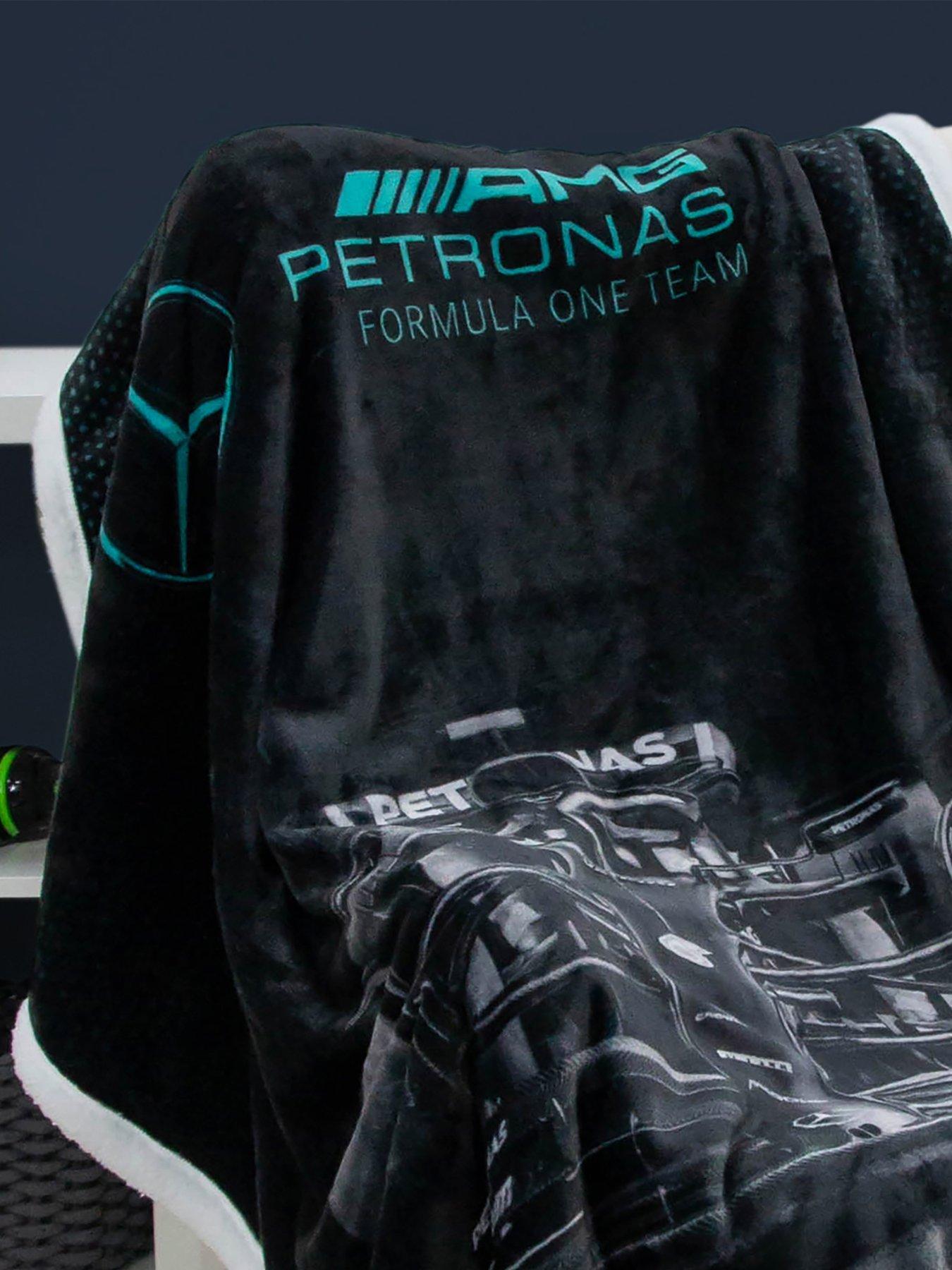 Image 4 of 7 of F1 Mercedes Sherpa Lined Fleece Blanket