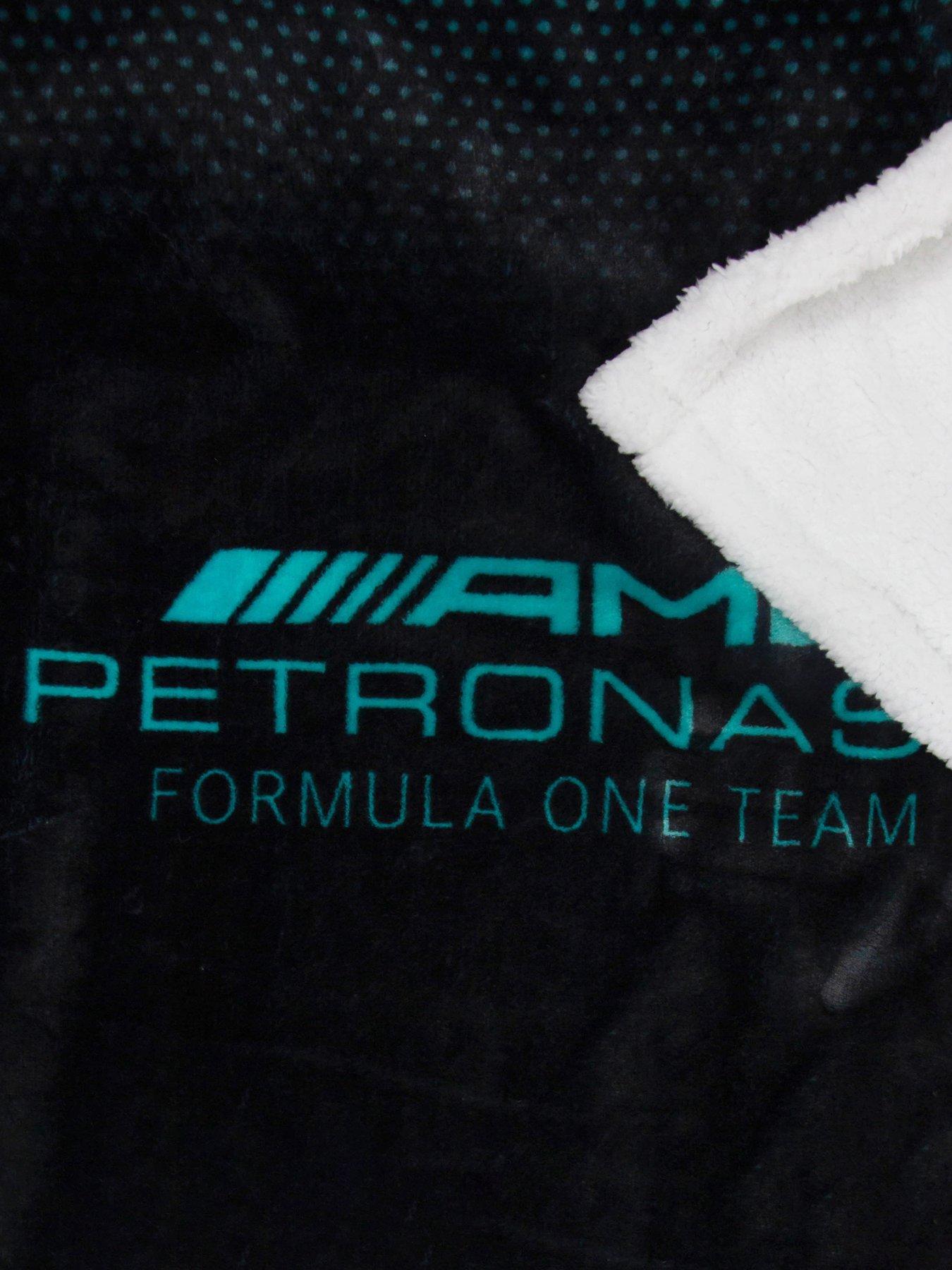 Image 7 of 7 of F1 Mercedes Sherpa Lined Fleece Blanket