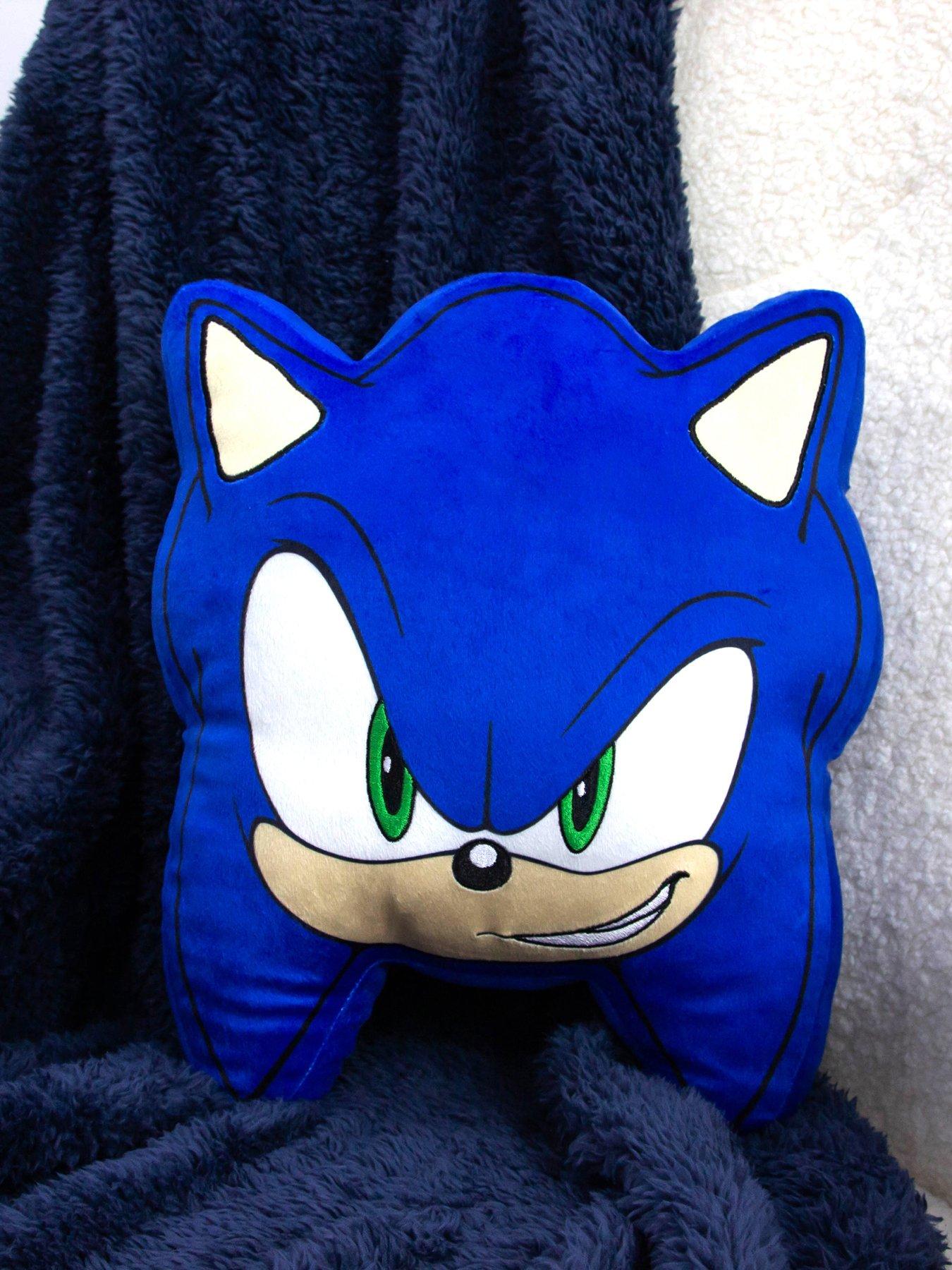 Sonic the Hedgehog Sonic Shaped Cushion - Multi