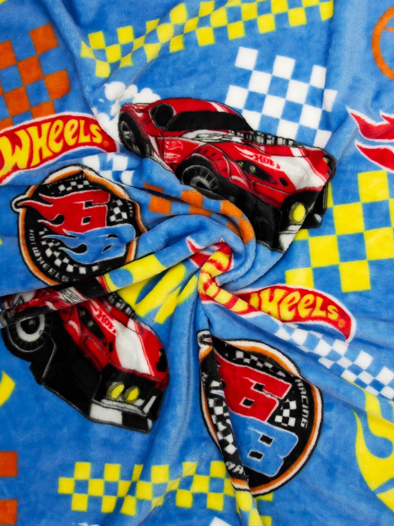 Pyjama Court Hot Wheels Licence Officielle - Imprimé Voitures De Course - 100% Coton - Taille 2-9 Ans