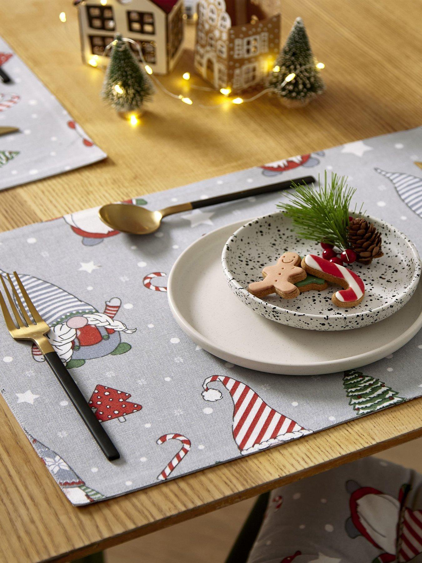 undefined Christmas Gnomes Placemats – Set of 4