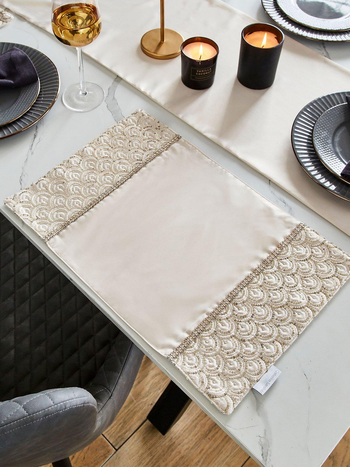 undefined Deco Sequin Set 4 Placemats