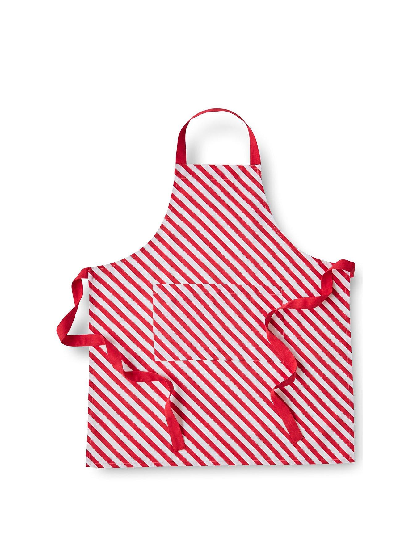 Image 2 of 4 of Catherine Lansfield Christmas Candy Cane Apron