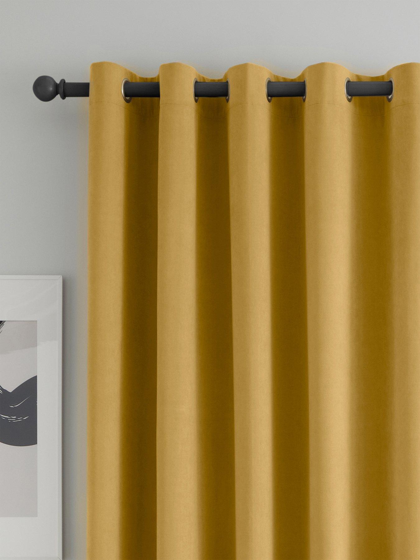 undefined Wilson Velvet Thermal Blackout Door Curtain