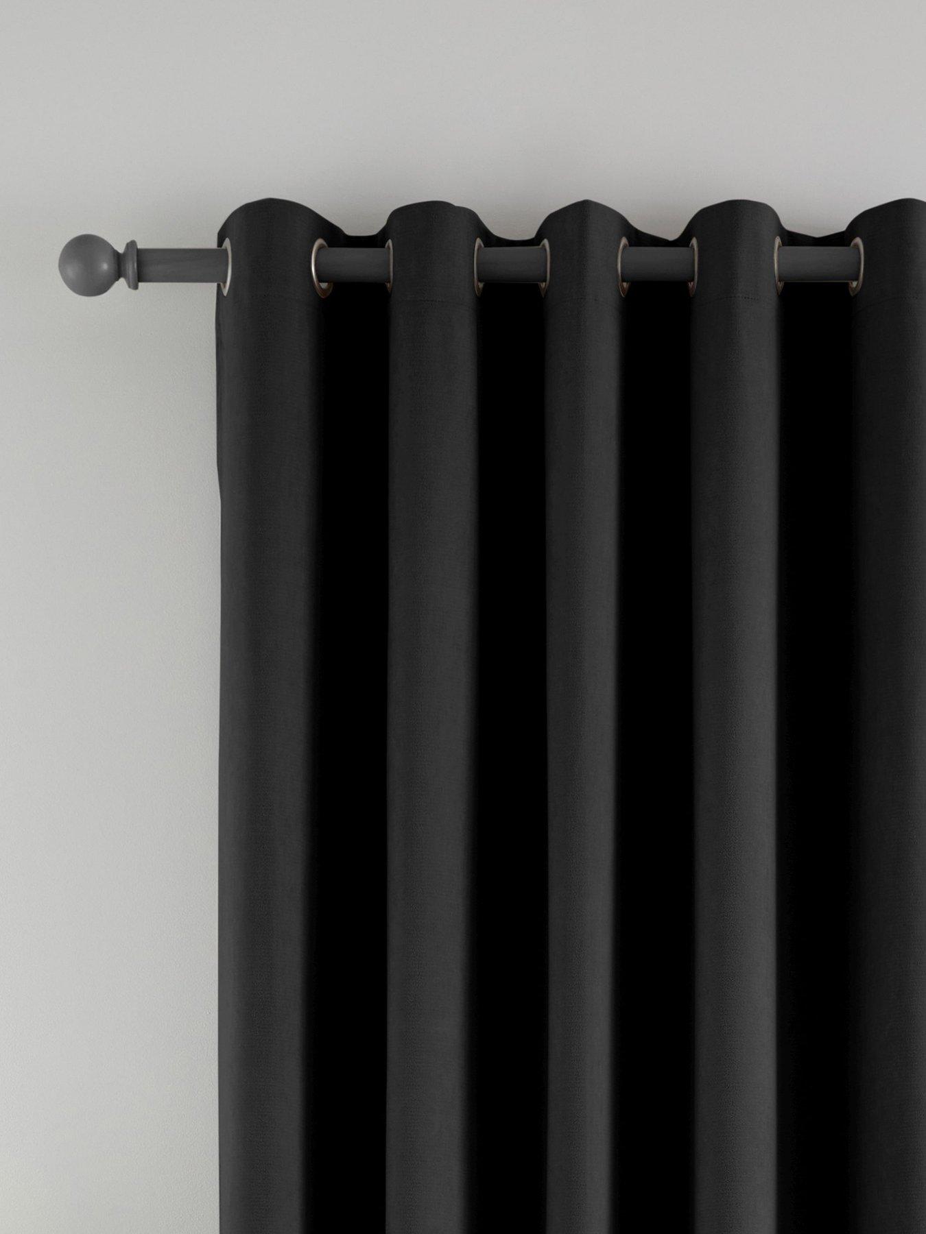 Catherine Lansfield Wilson Velvet Thermal Blackout Door Curtain