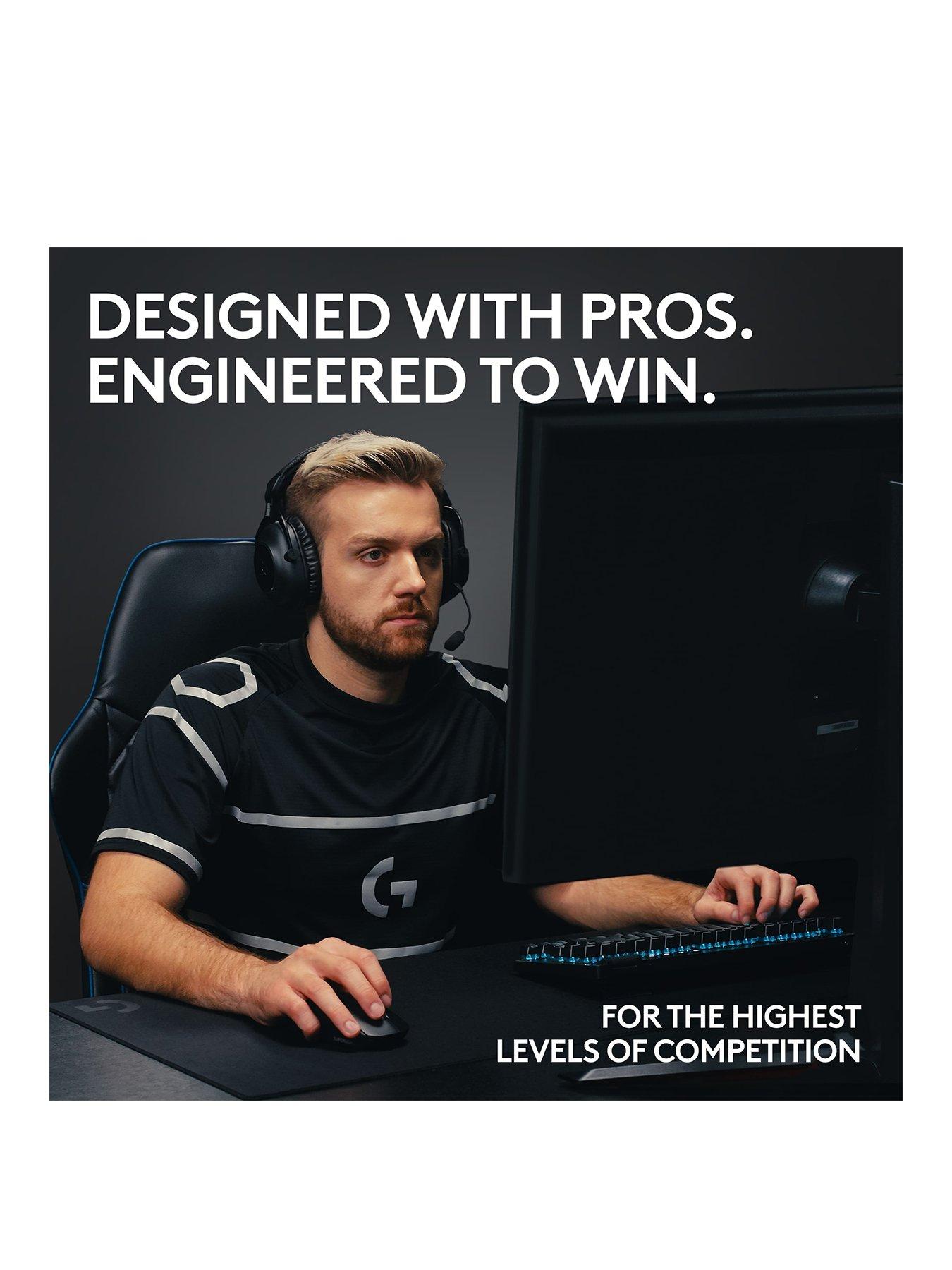Image 2 of 7 of LogitechG G PRO X TKL LIGHTSPEED Wireless Gaming Keyboard - Black
