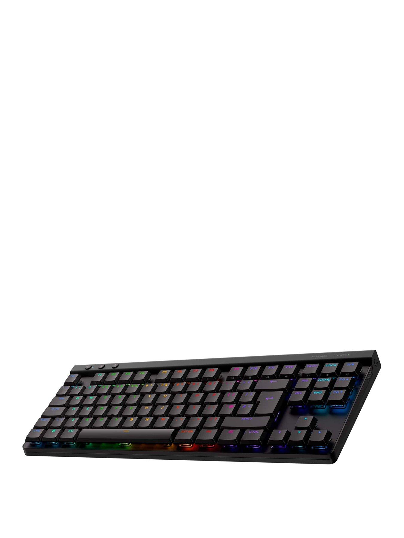 LogitechG G515 LIGHTSPEED TKL Gaming Keyboard - Black