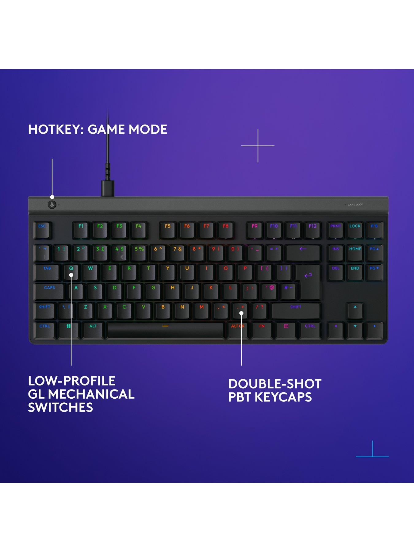 Image 6 of 7 of LogitechG G515 TKL Gaming Keyboard wired - Black