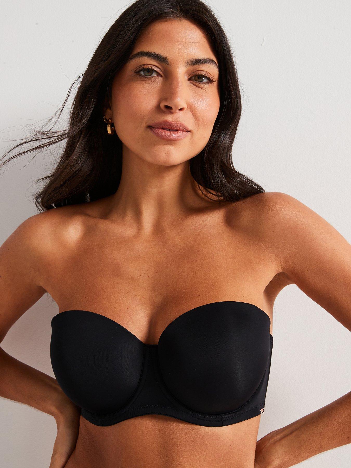 Image 1 of 3 of DORINA Michelle Light Padded Strapless Balcony Bra - Black