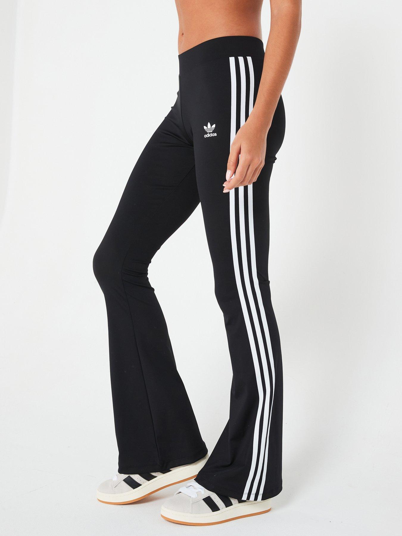 Striped bell bottom leggings online