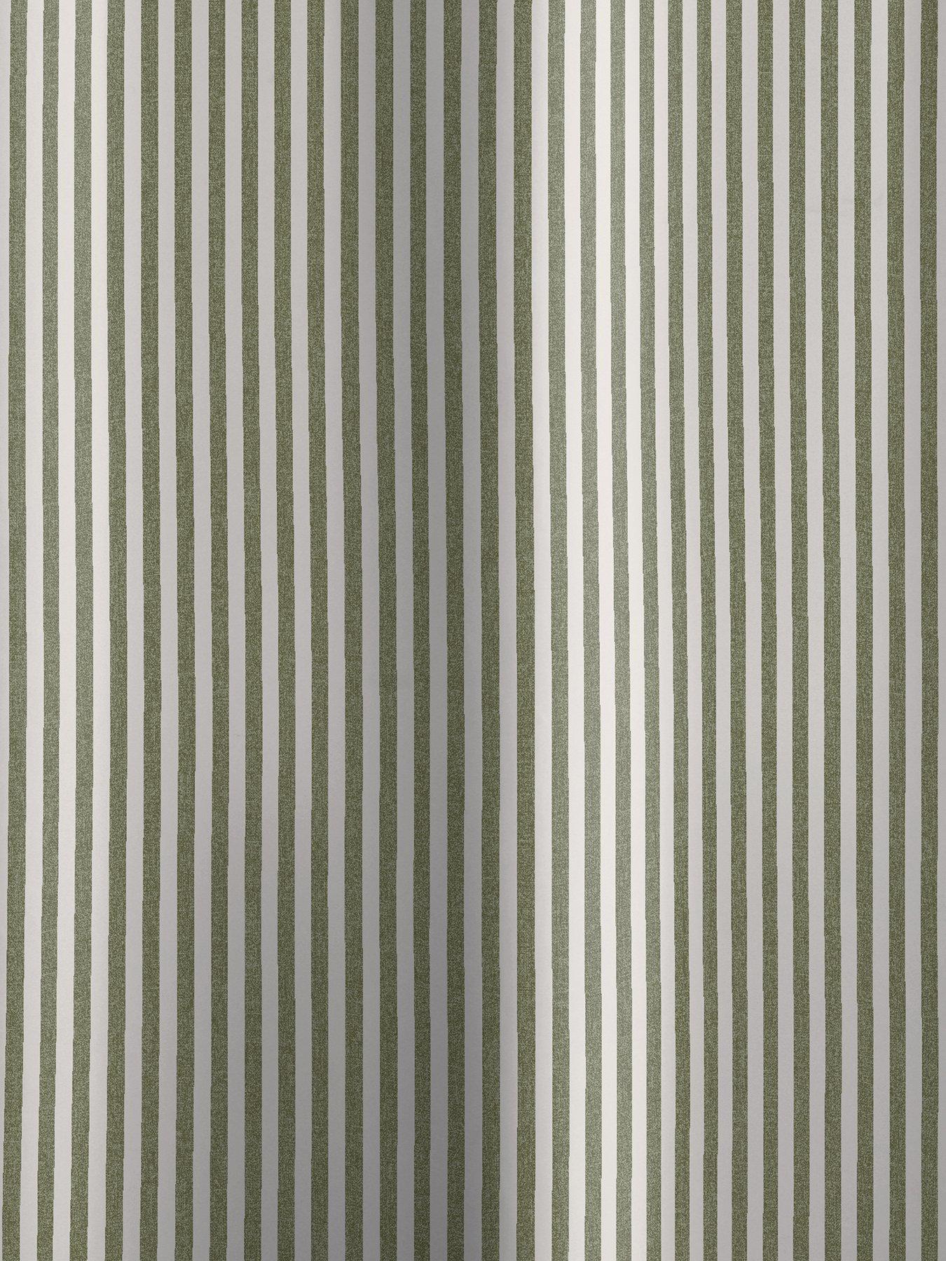 Image 3 of 3 of Catherine Lansfield Timeless Stripe Shower Curtain