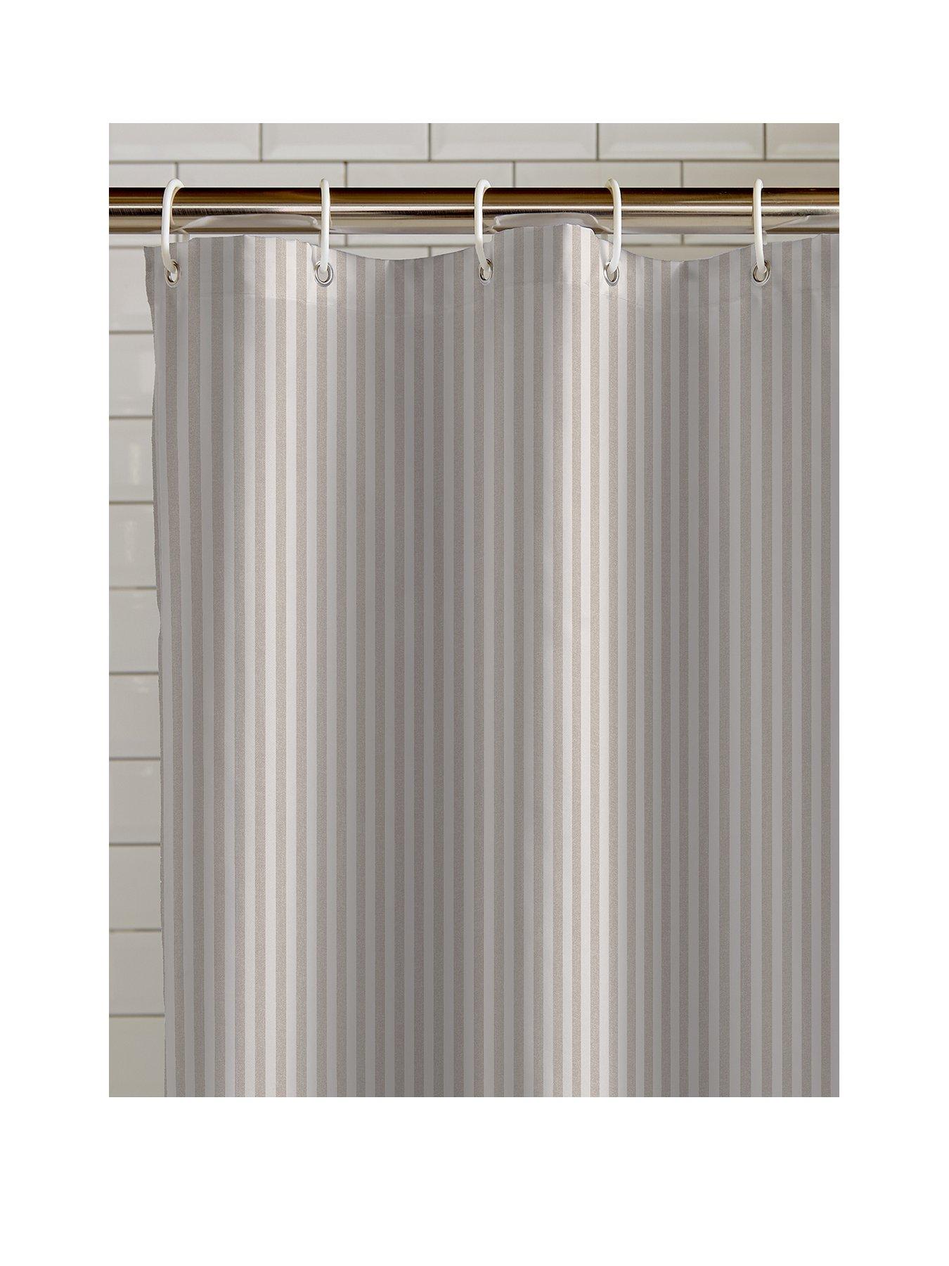 Catherine Lansfield Timeless Stripe Shower Curtain