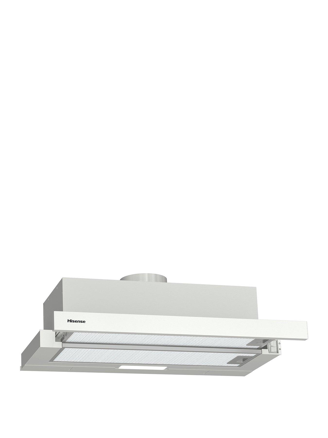 undefined CH6T10BXUK 60cm Telescopic Cooker Hood - Stainless Steel