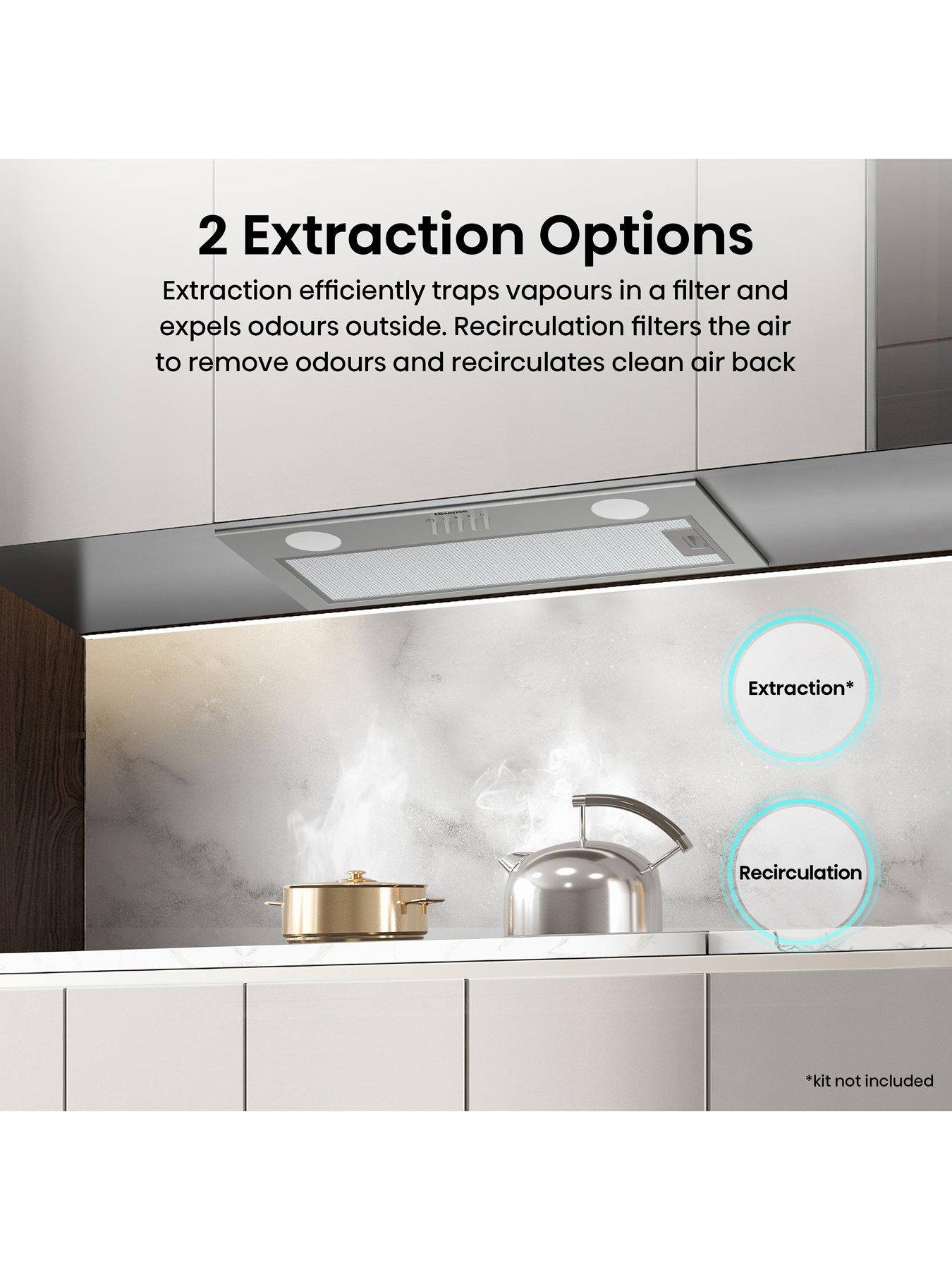 Image 4 of 7 of Hisense CH6T10BXUK 60cm Telescopic Cooker Hood - Stainless Steel
