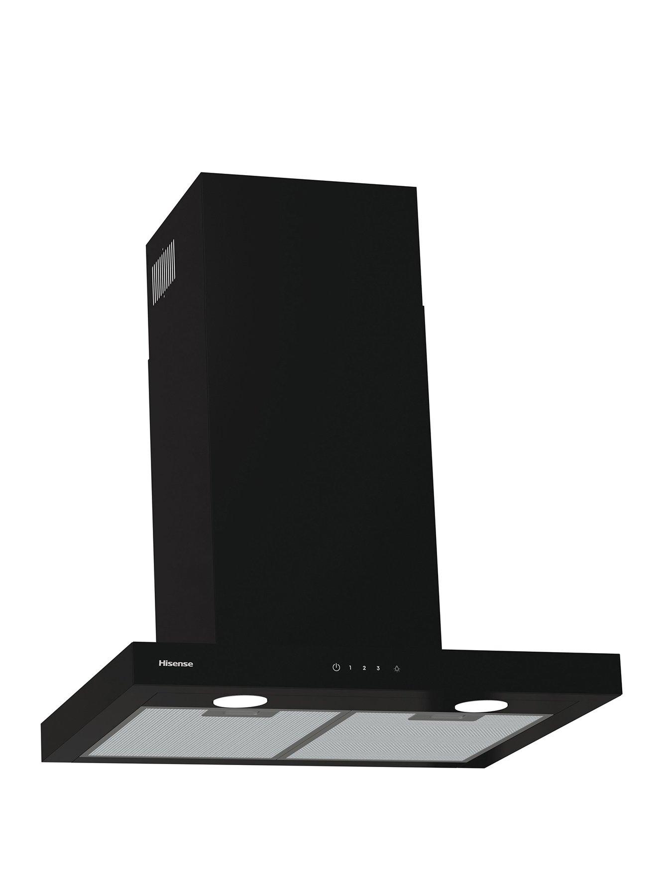 Hisense CH6T14BBUK 60cm T-Shape Cooker Hood - Black