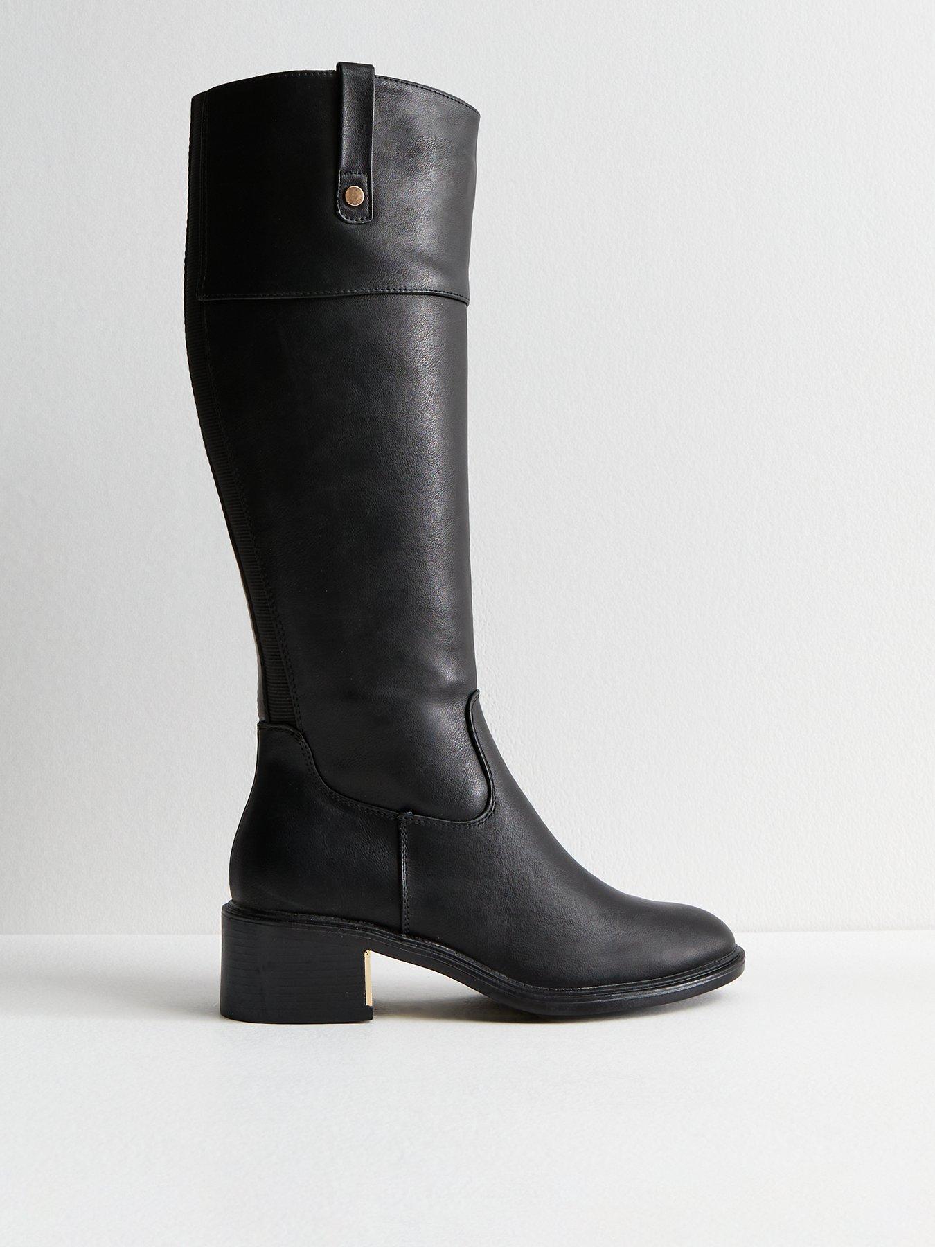 Knee High Boots Leather Suede Knee High Boots Very