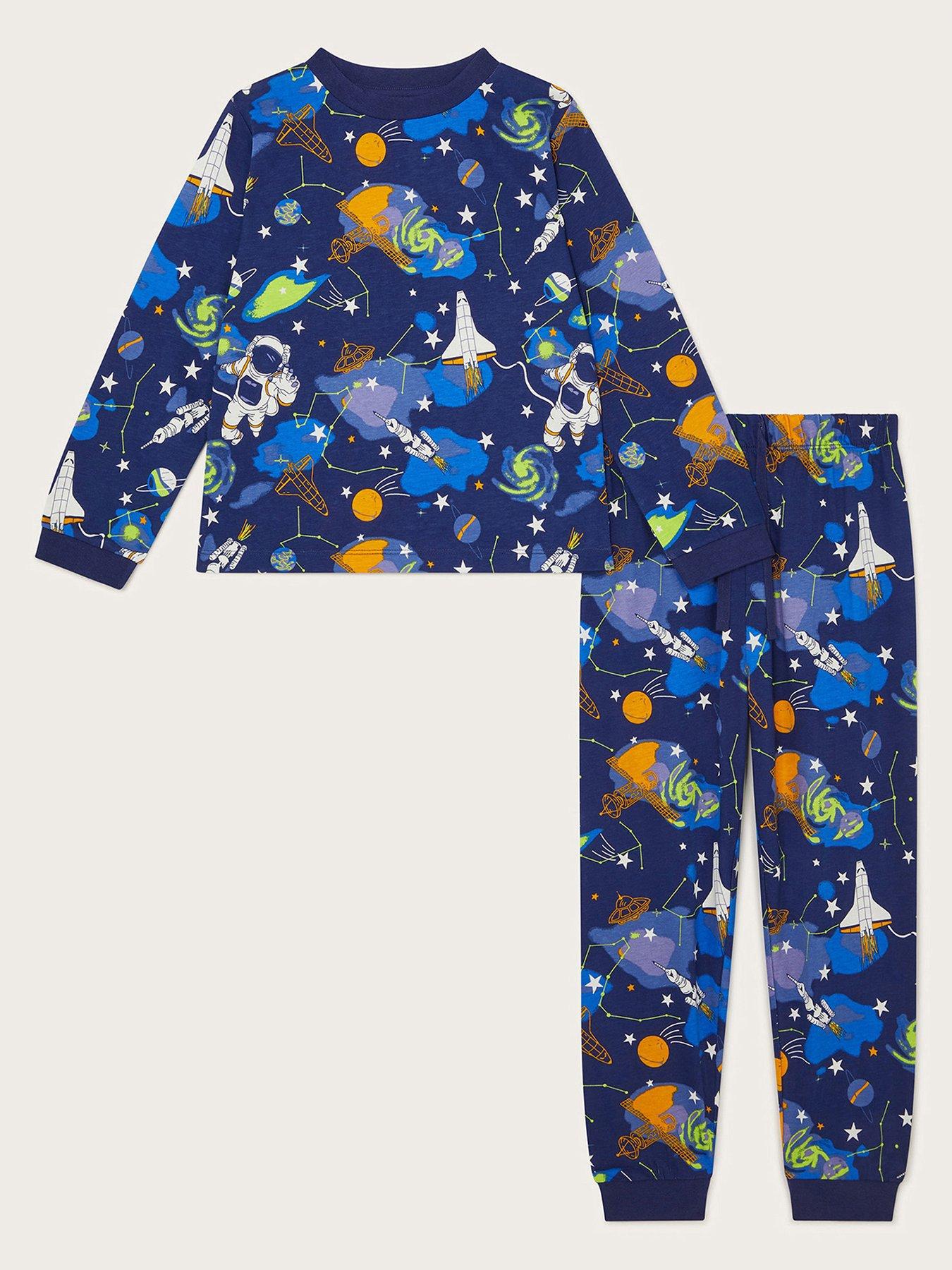 Boys space pyjamas sale