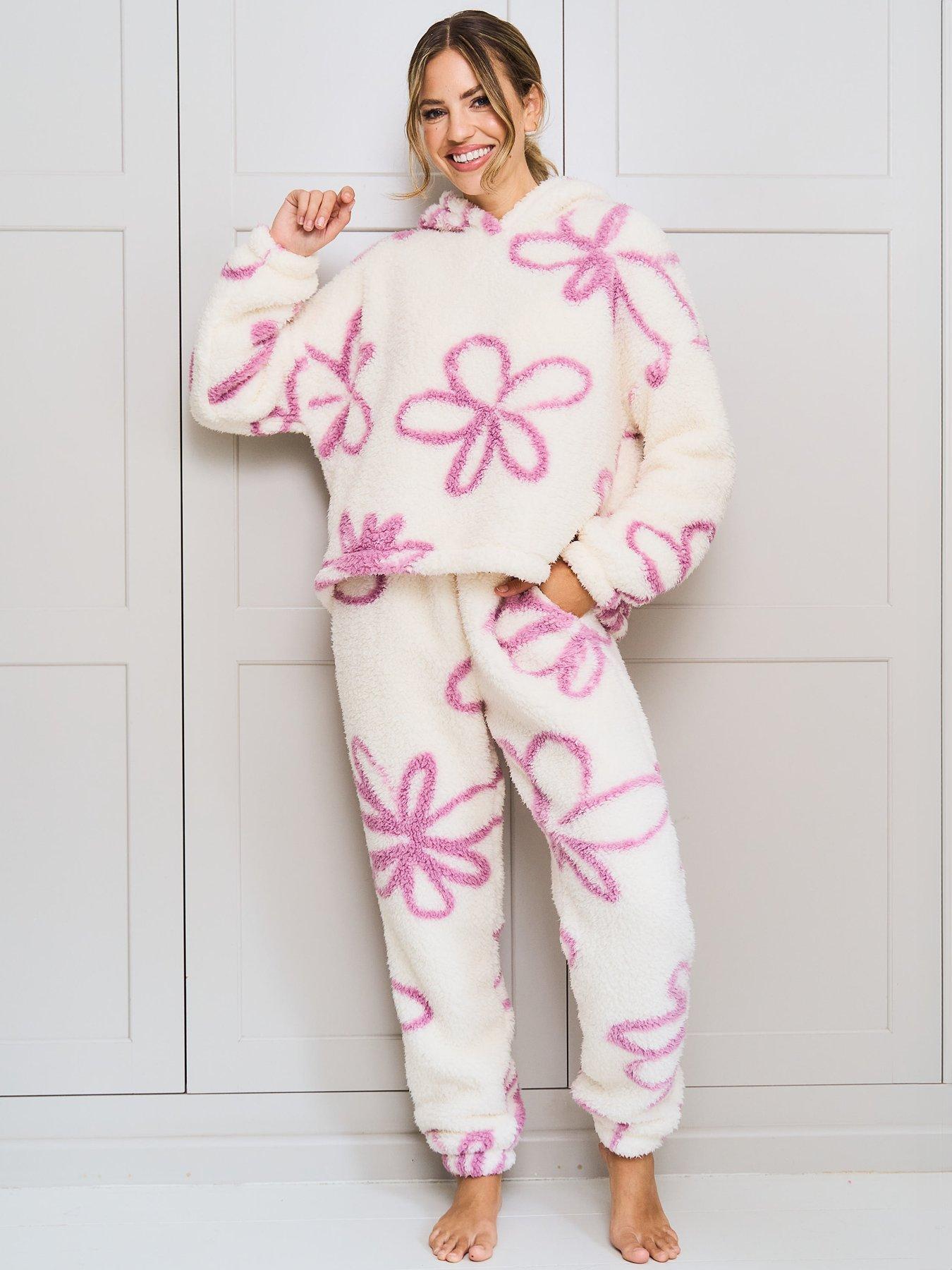 undefined Jimjam Floral Fleece Twosie