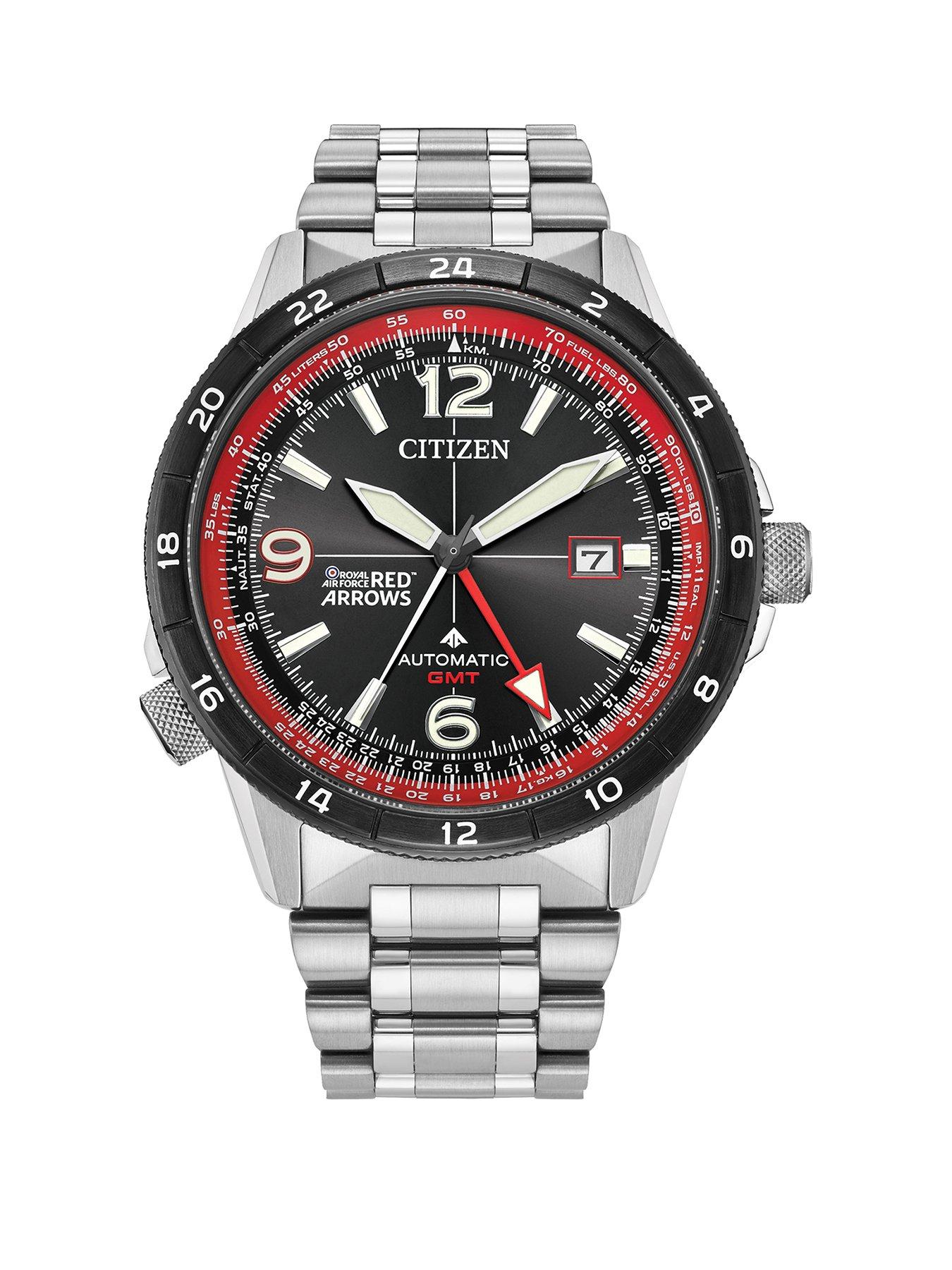 Product photograph of Citizen Red Arrows Limited Edition Promaster Automatic Gmt from very.co.uk