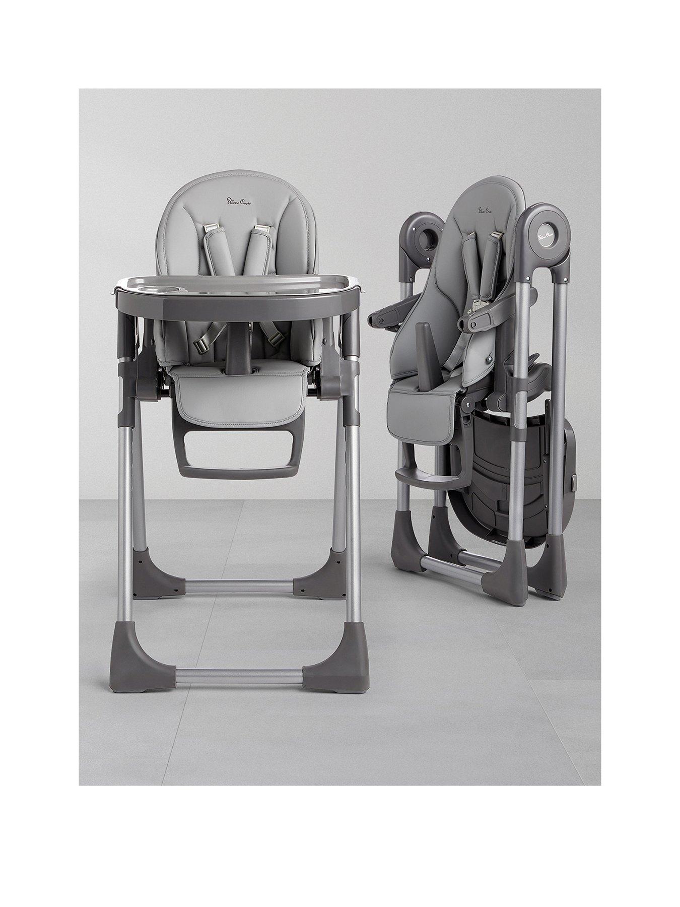 Image 2 of 7 of Silver Cross Buffet Highchair Grey
