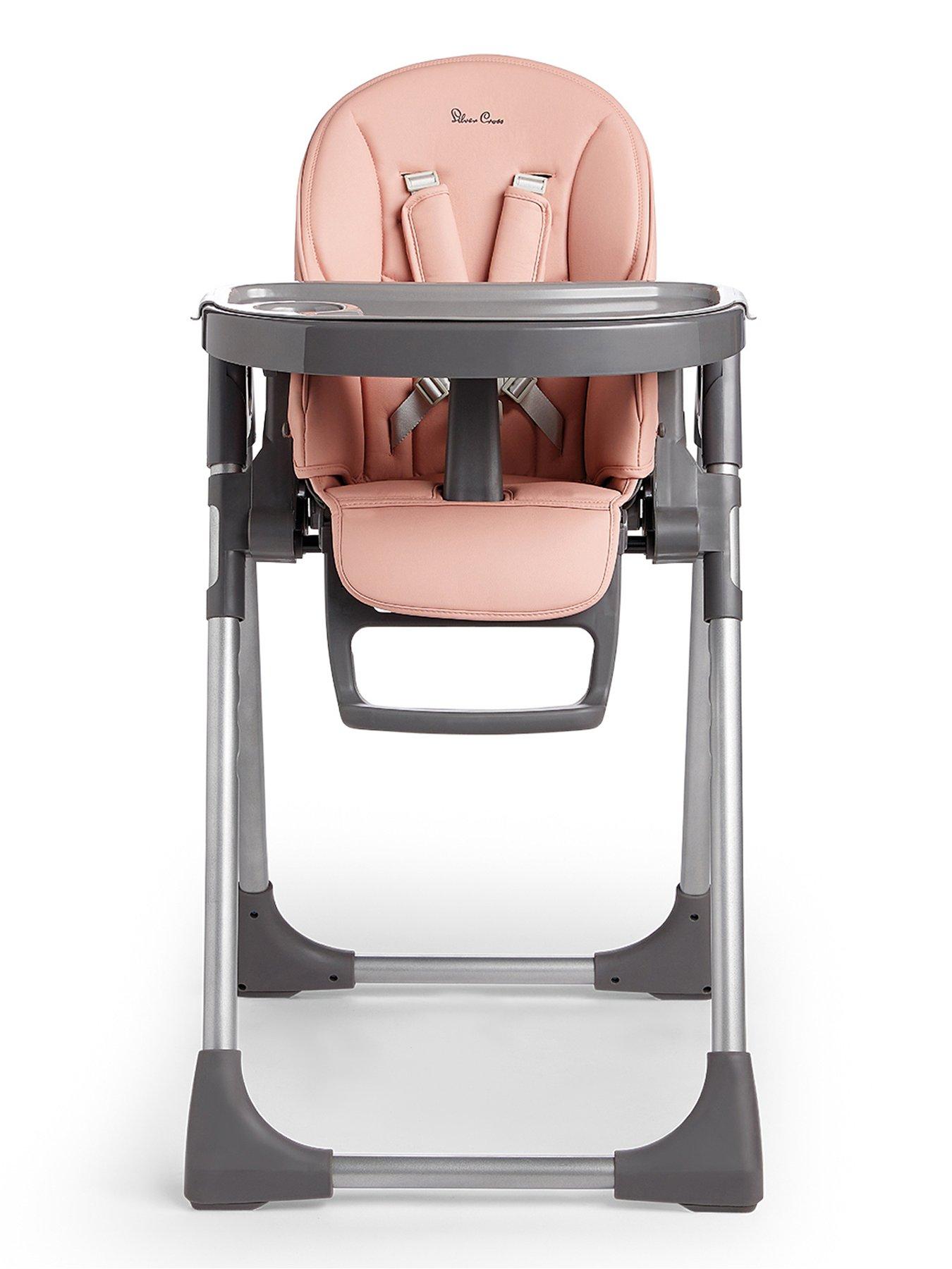 Pink baby high chair online