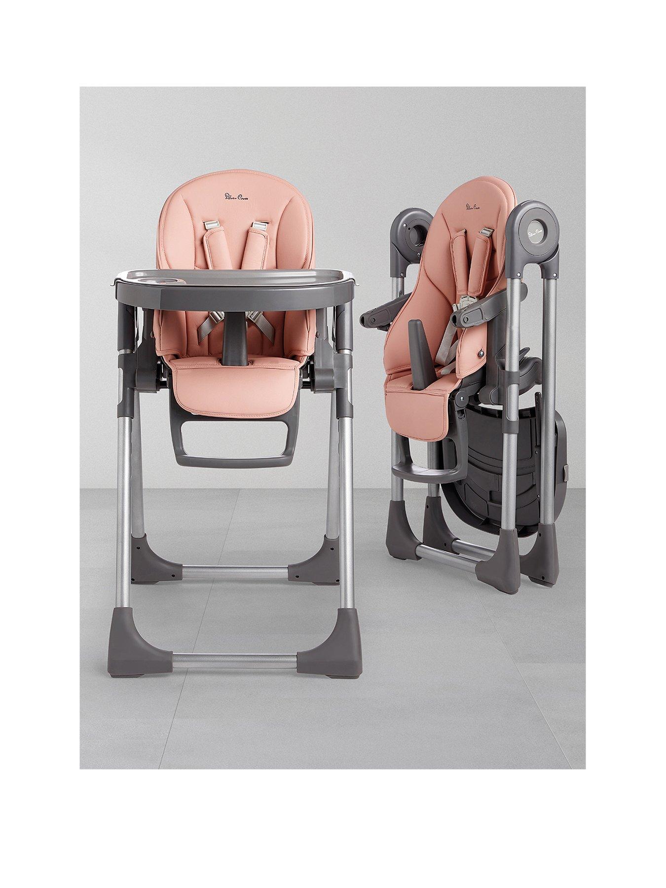 Image 2 of 7 of Silver Cross Buffet Highchair Pink