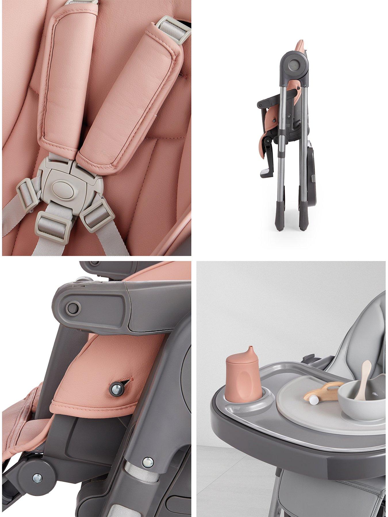 Image 7 of 7 of Silver Cross Buffet Highchair Pink