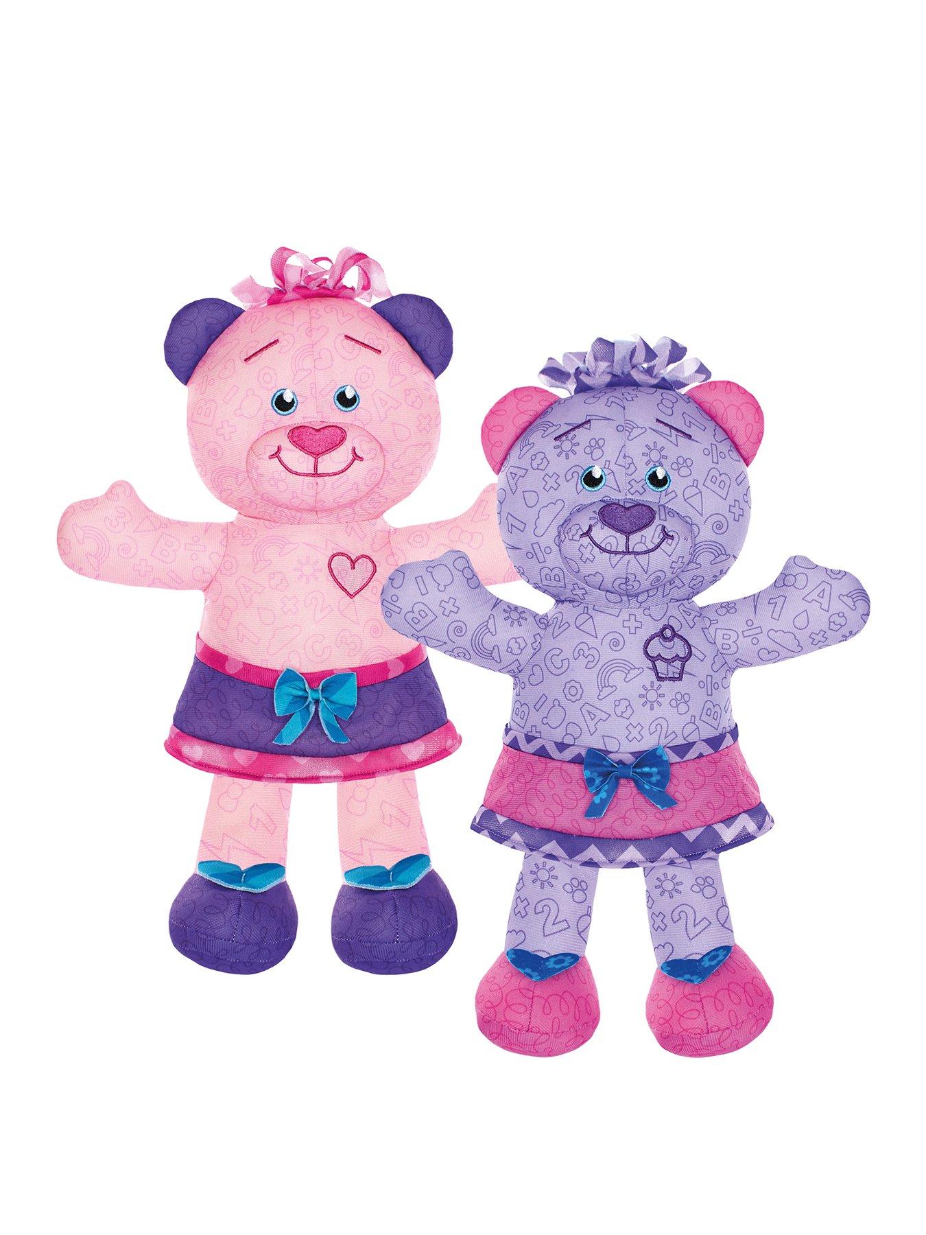 SCRIBBLE ME FRIENDS BEAR ASST inc washable pens