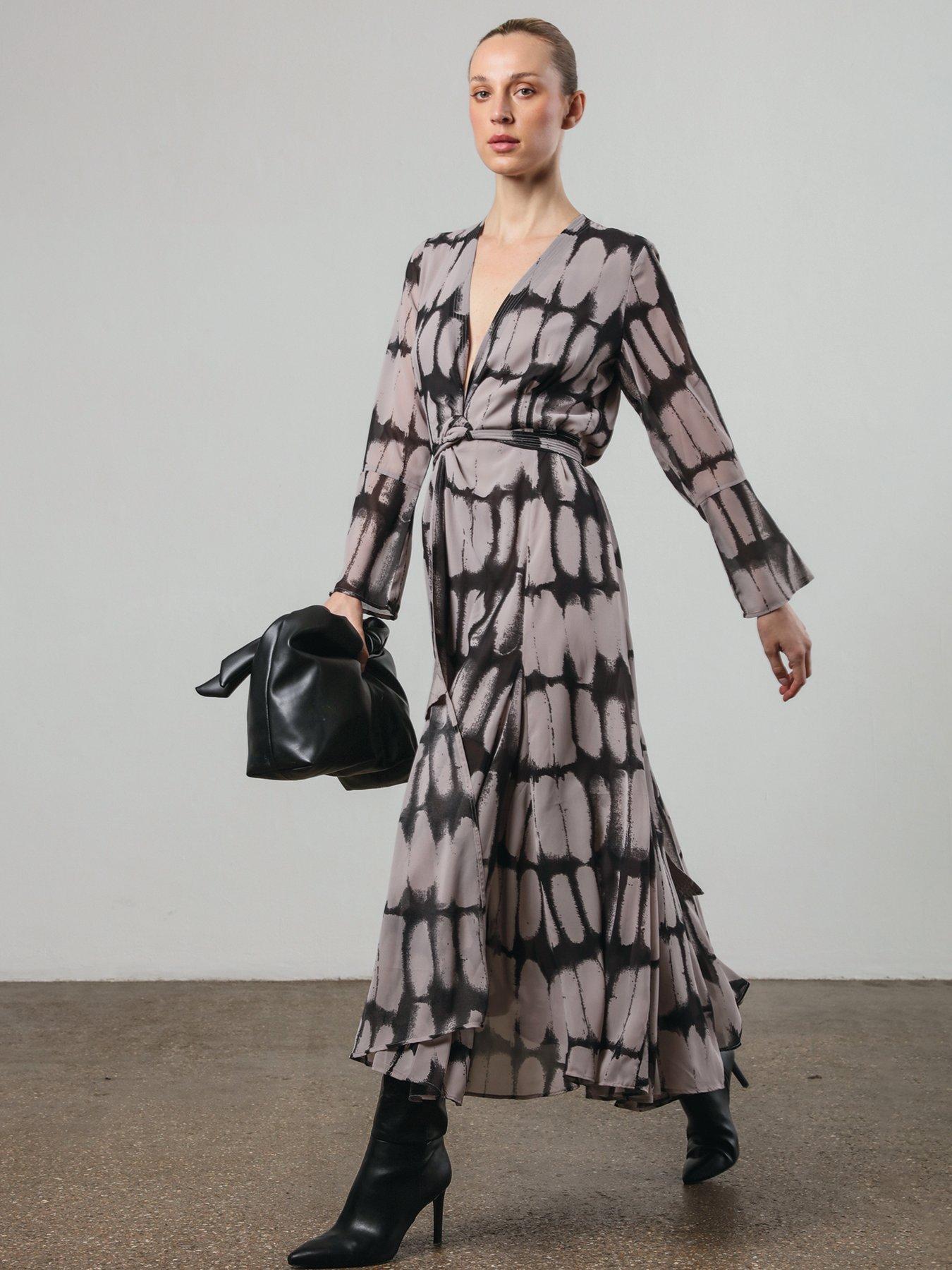 undefined Flash Maxi Dress - Grey