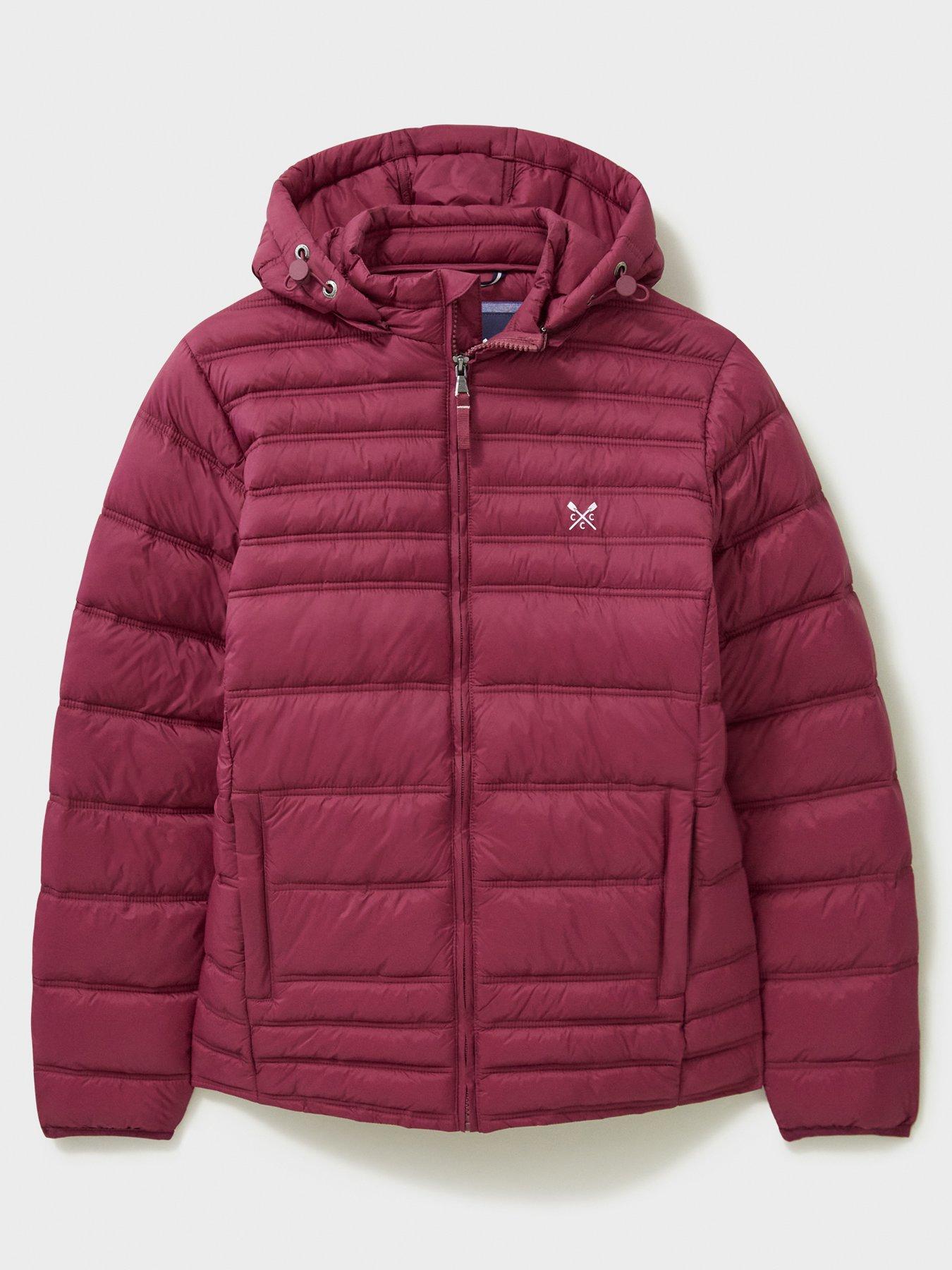Red lightweight padded jacket store