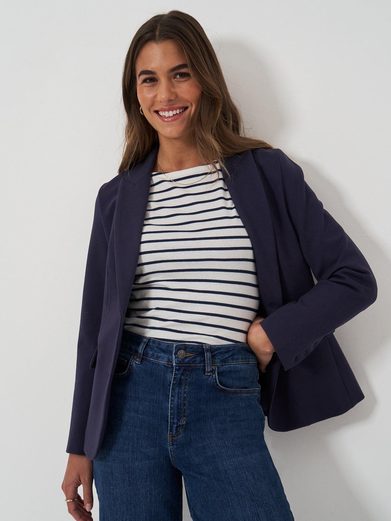 undefined Ponte Blazer - Navy