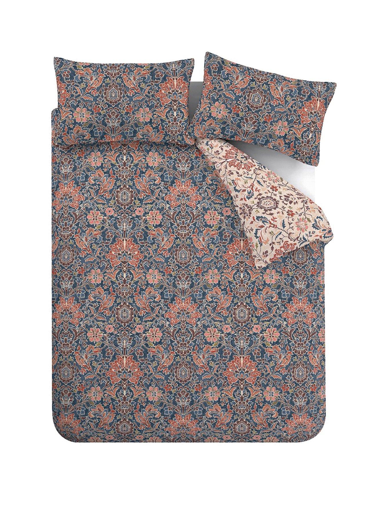 Image 2 of 5 of Pineapple Elephant Keera Floral Duvet Set
