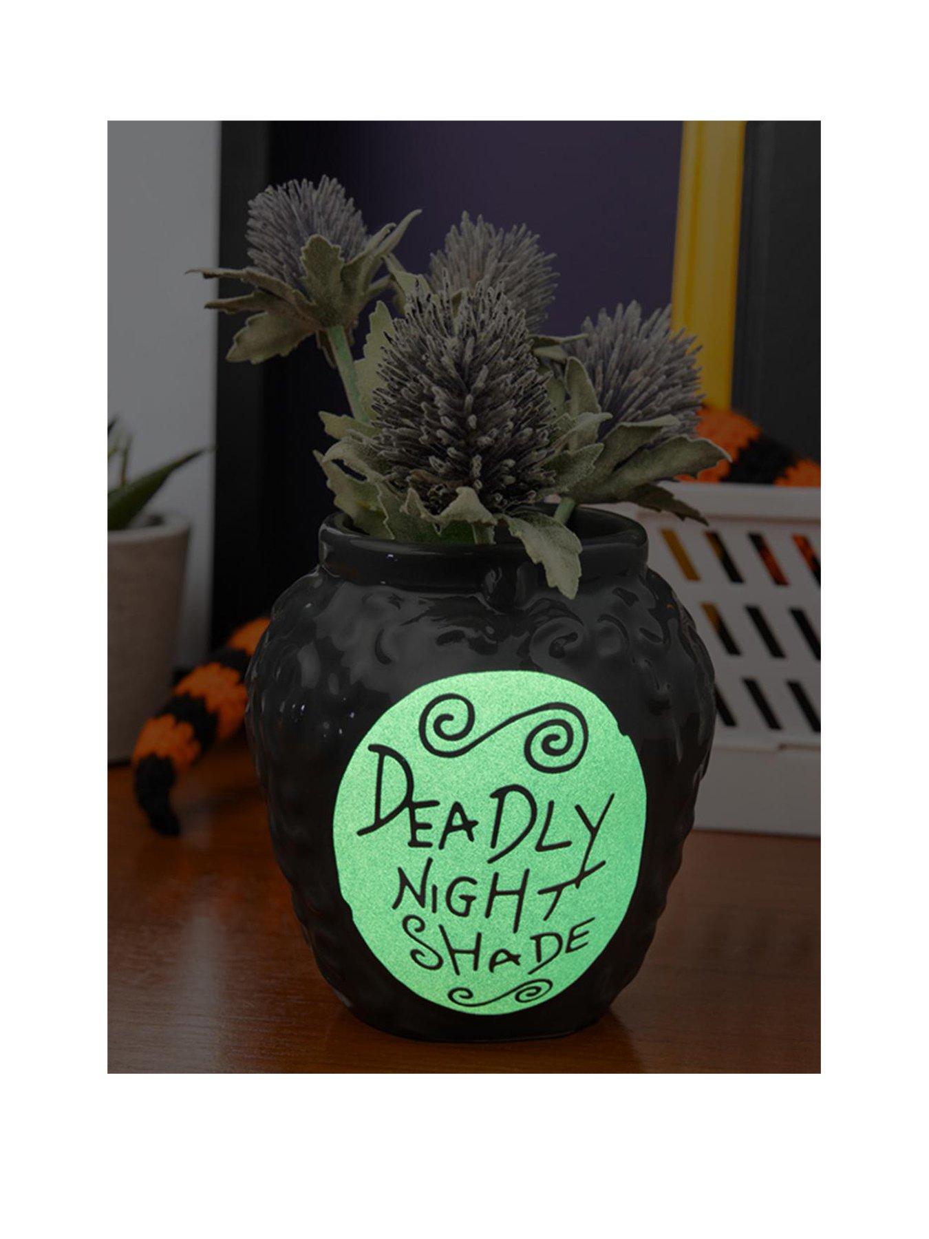 Nightmare Before Christmas Deadly Nightshade Pen and Plant Pot ...